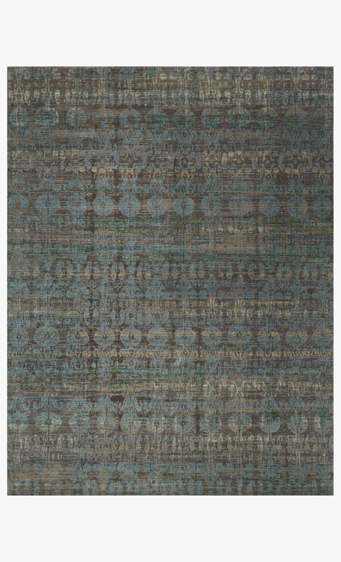 Loloi Javari Collection - Contemporary Power Loomed Rug in Steel & Lagoon (JV-07)
