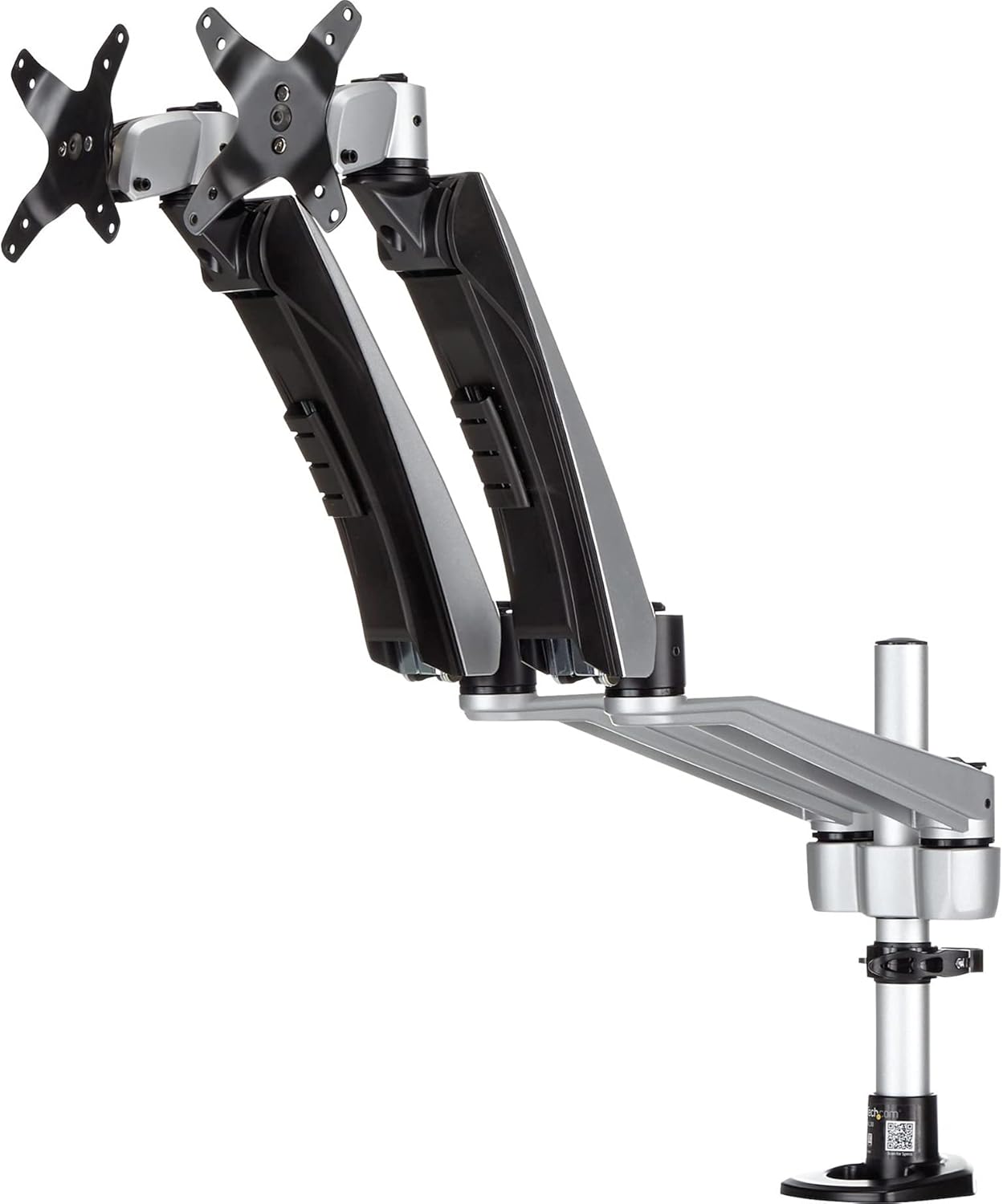 StarTech.com Desk Mount Dual Monitor Arm - Articulating - Supports VESA Monitors 12'' to 30