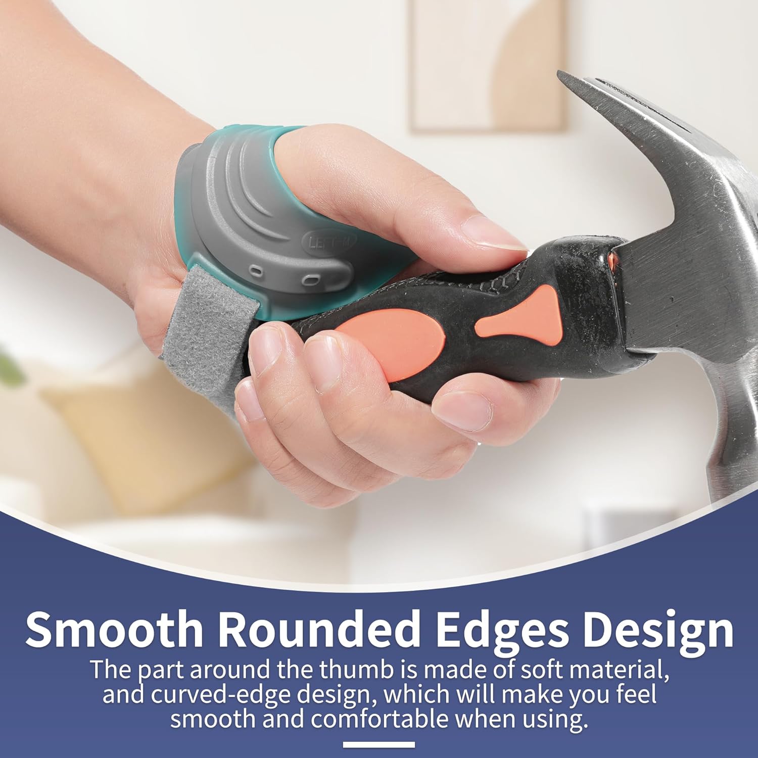 AKSO MEDICOS Thumb Brace Gery Bundle With AFO Foot Drop Brace, Black