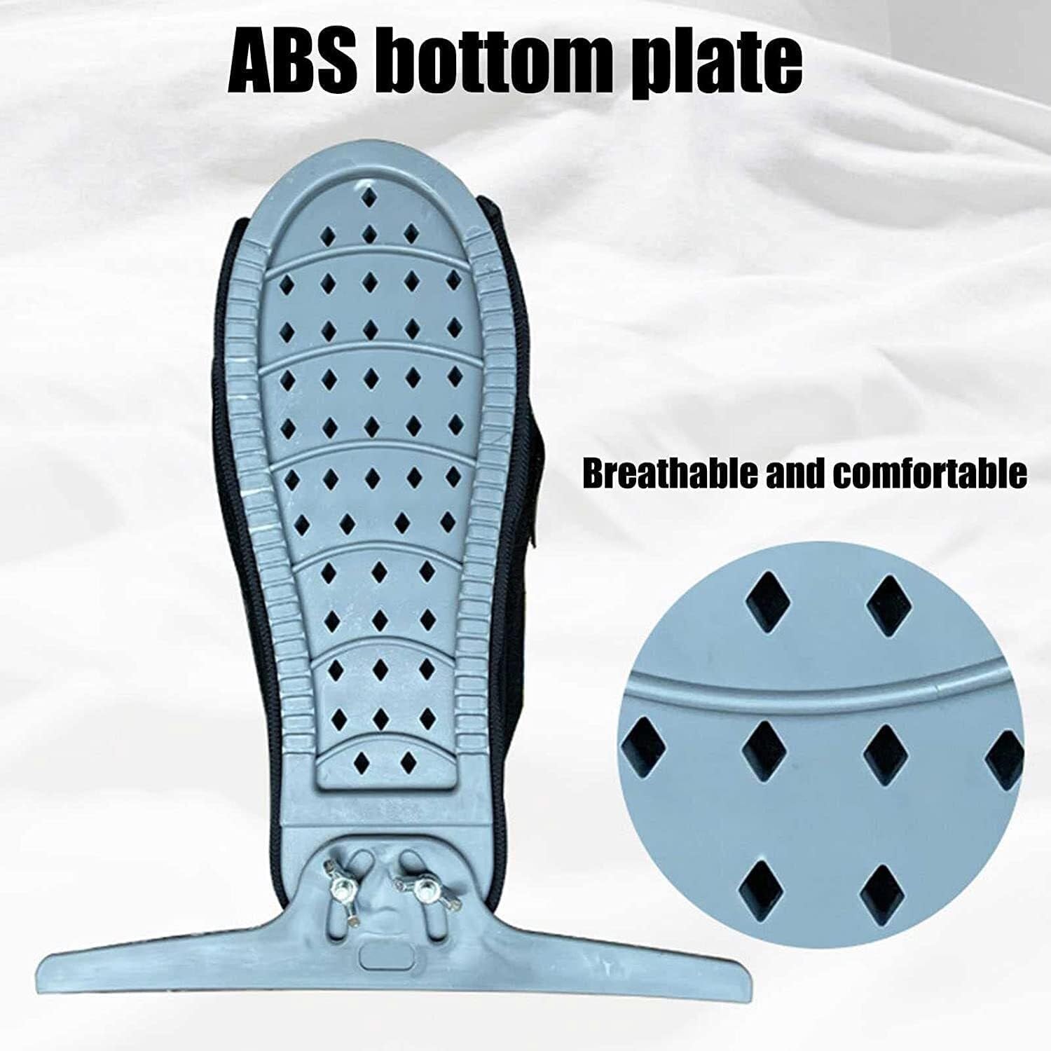 Walking boots fracture boots broken foot fracture anti rotation ankle walking boot splint fixation orthosis for inversion foot stabilizer boot brace support ankle brace(Small)