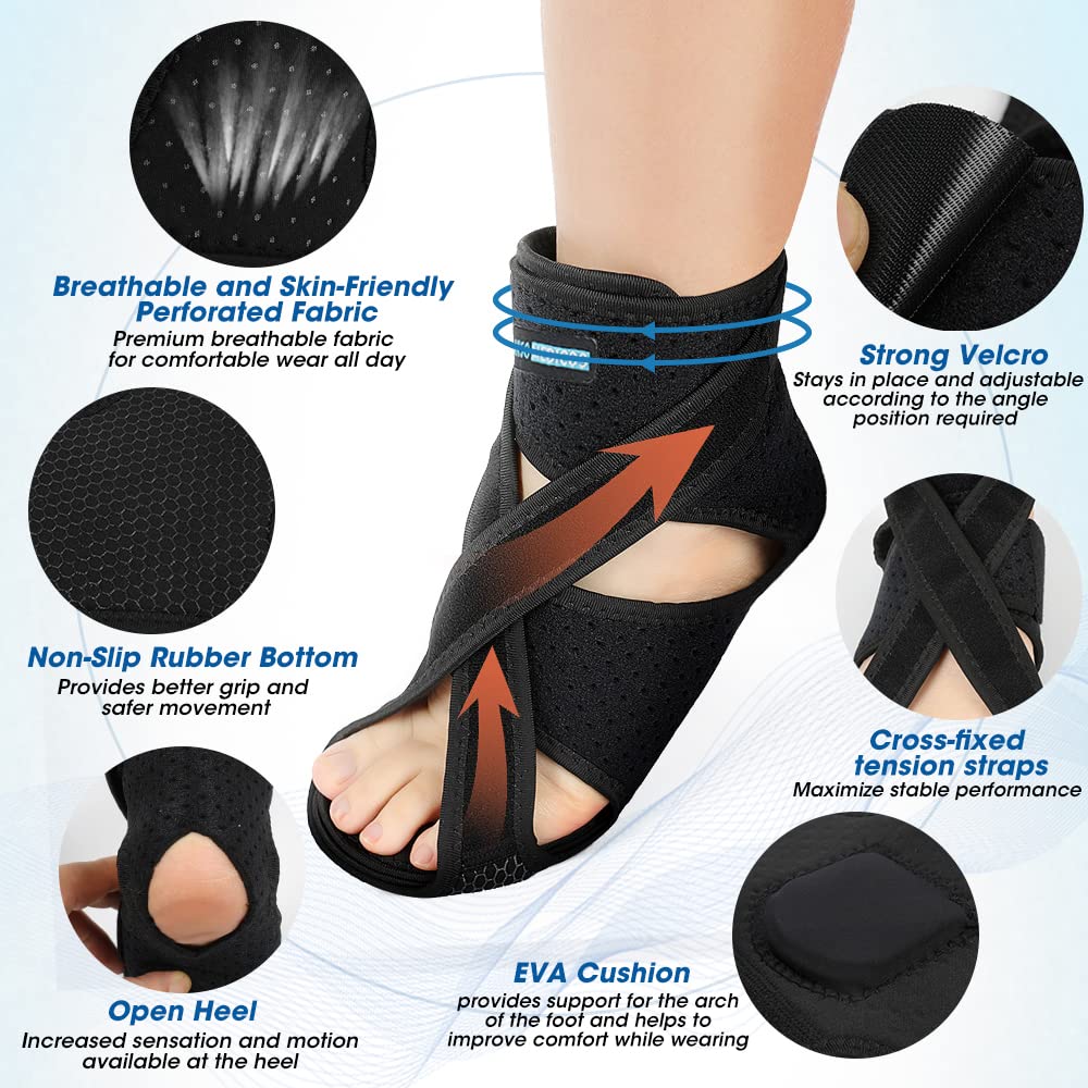 AKSO MEDICOS CMC Thumb Brace Bundle with AFO Drop Foot Brace