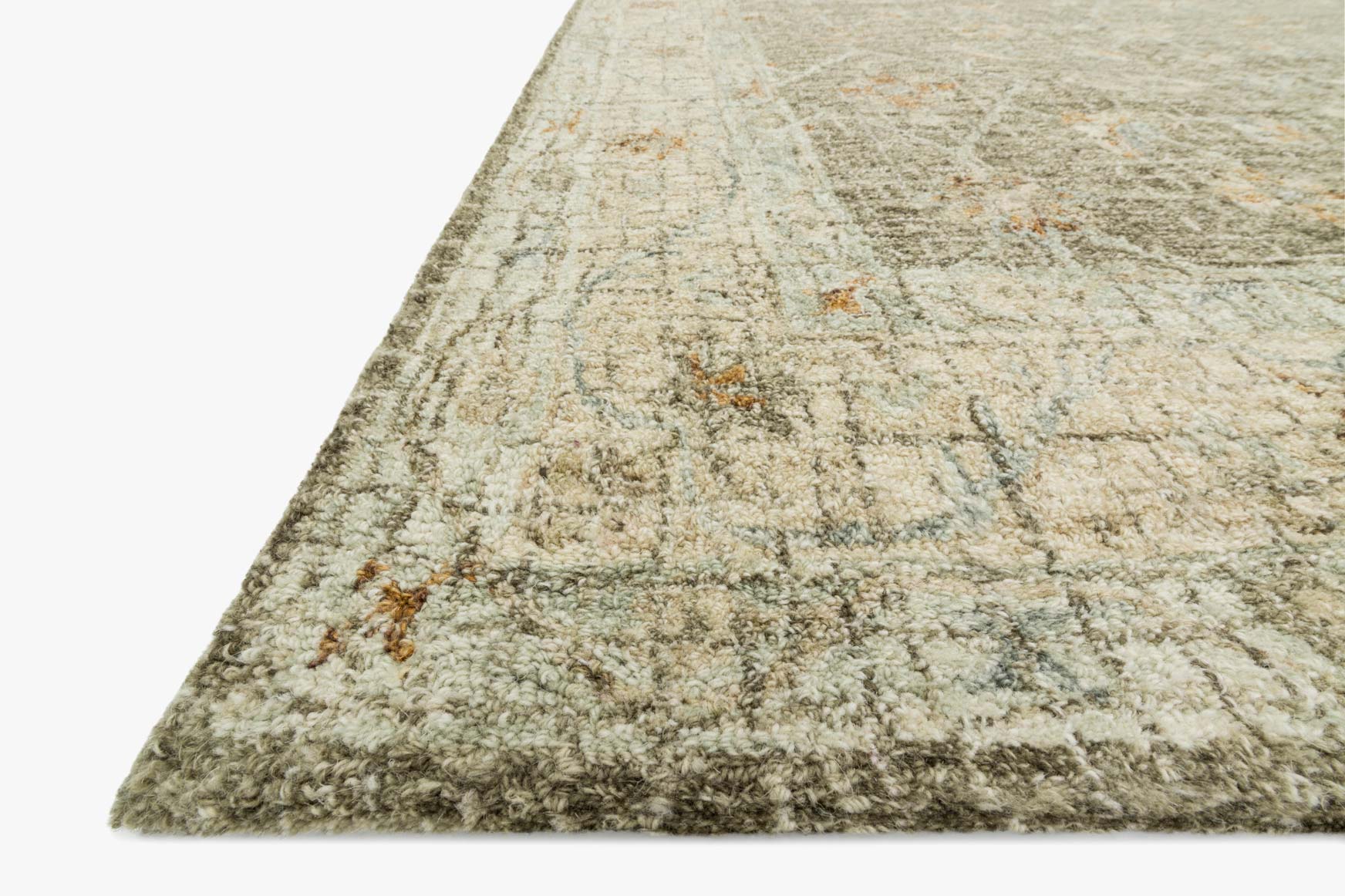 Loloi Julian Collection - Transitional Hooked Rug in Taupe & Sand (JI-02)