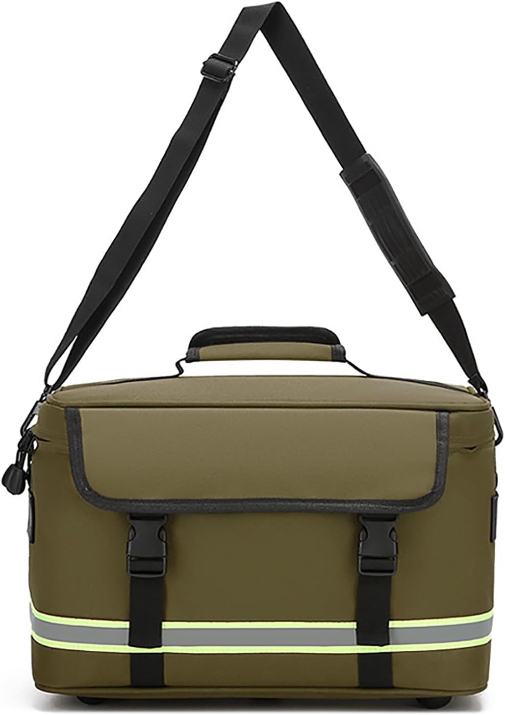 First Aid Bag Home Health Nurse Bag Empty, Professional Medical Bag Emergency Responder Trauma Bag Portable Medical Supplies Shoulder Bag, Ideal for EMT, EMS, Paramedics, Bag Only(F)