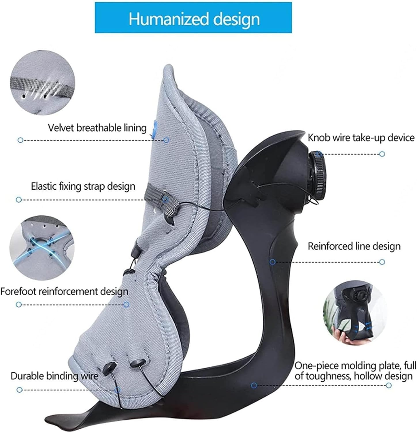 Plantar Fasciitis Night Splint Brace Adjustable Foot Brace Wrap Achilles Tendonitis Women and Men Sleeping and Resting for Hemipleia Stroke Shoes Walking,Left-40-44