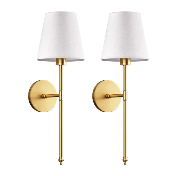 Wireless Rechargeable Wall Sconce With Remote Control And 12 Color Lights