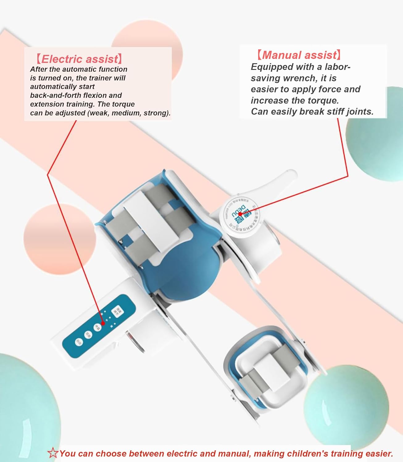 2024 2in1 Elbow Joint Rehabilitation Trainer, Bend 150°Straighten -15°, Elbow Joint Stretching Rehabilitation,for After Arm Fracture and Hemiplegia