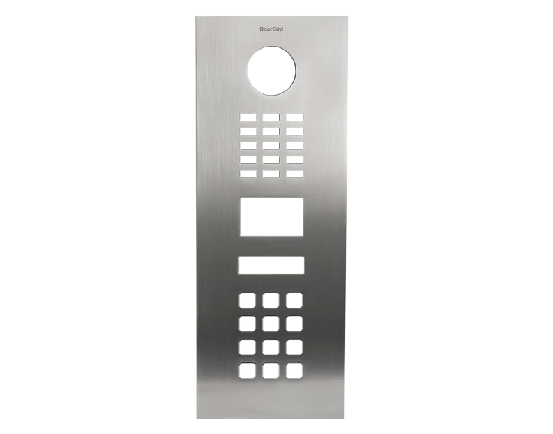 DoorBird Front Panel for D2101KV in Stainless Steel V2A