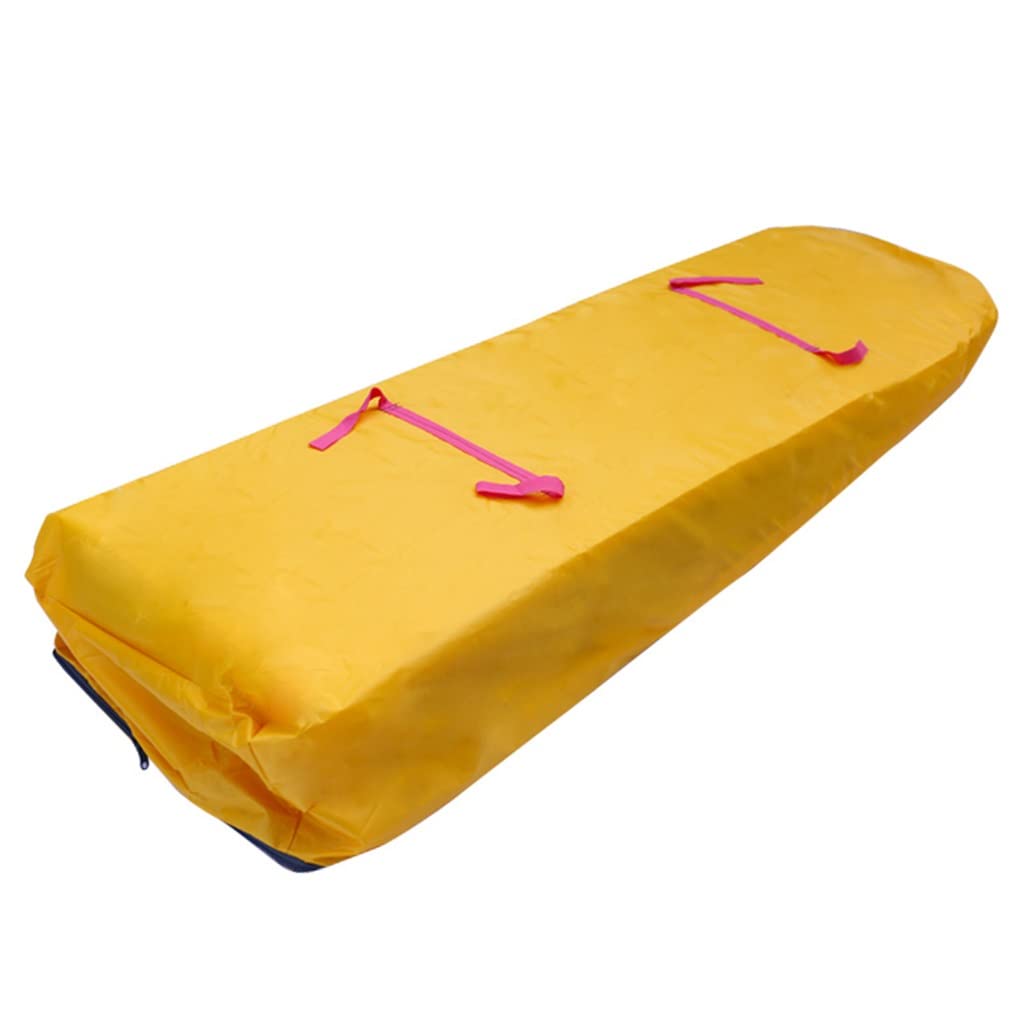 Yellow Body Bag with Chinese 