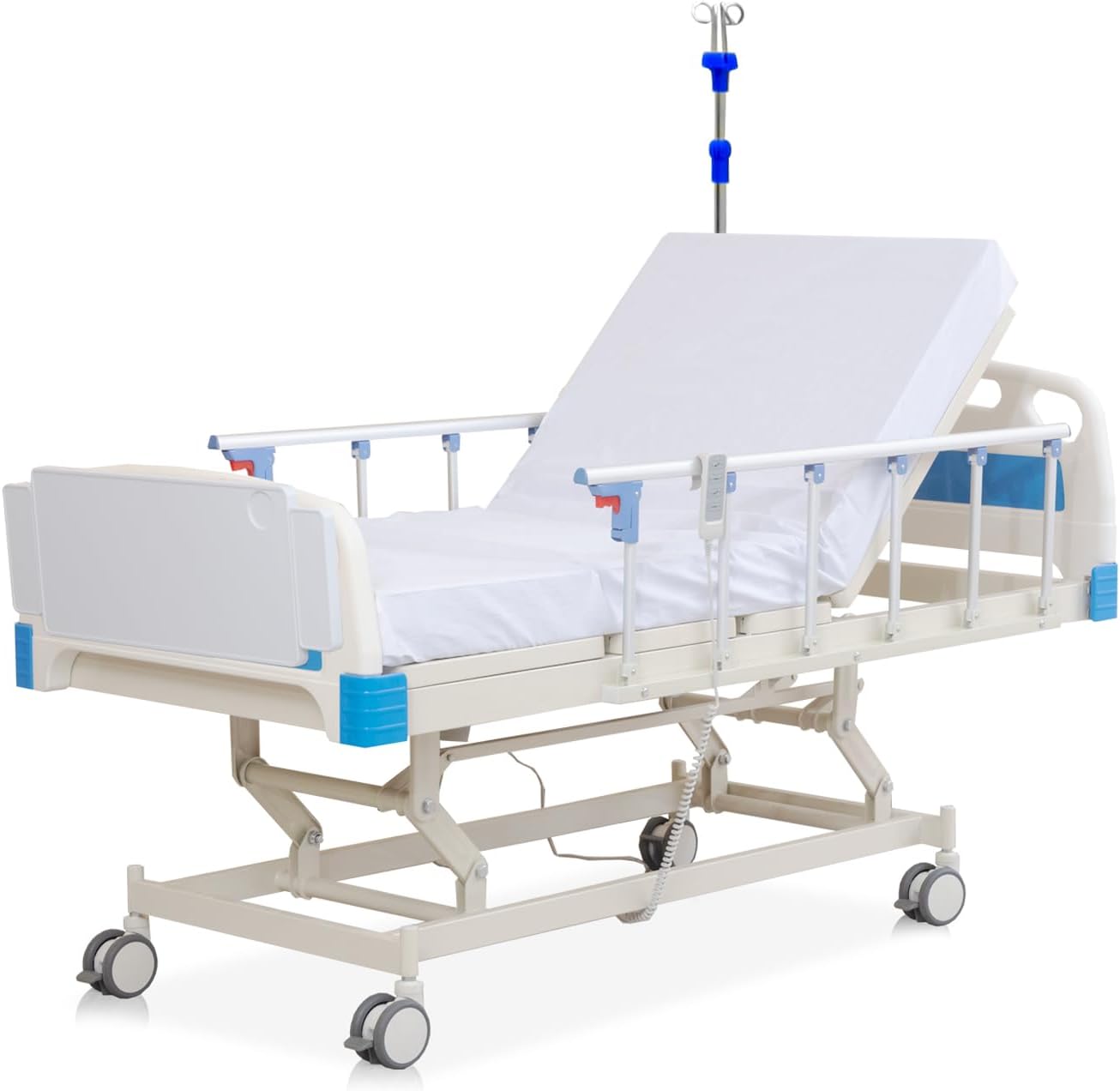Premium Medical Hospital Beds - Full Electric Hospital ICU Bed with 3 Adjustable Features | 4.7