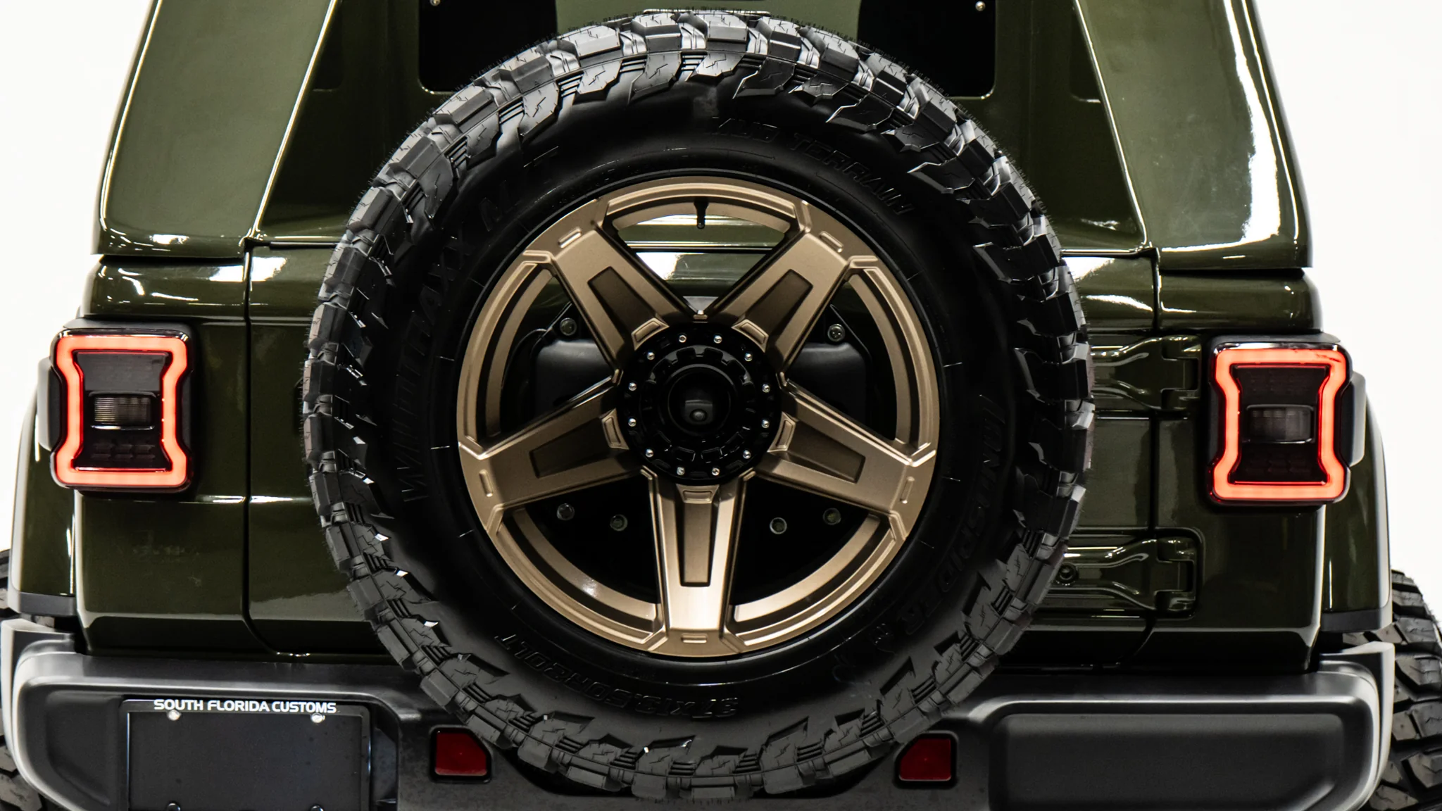 Apocalypse 5 Spoke Wheel for Jeep Wrangler and Gladiator 5 Lug (Bronze)