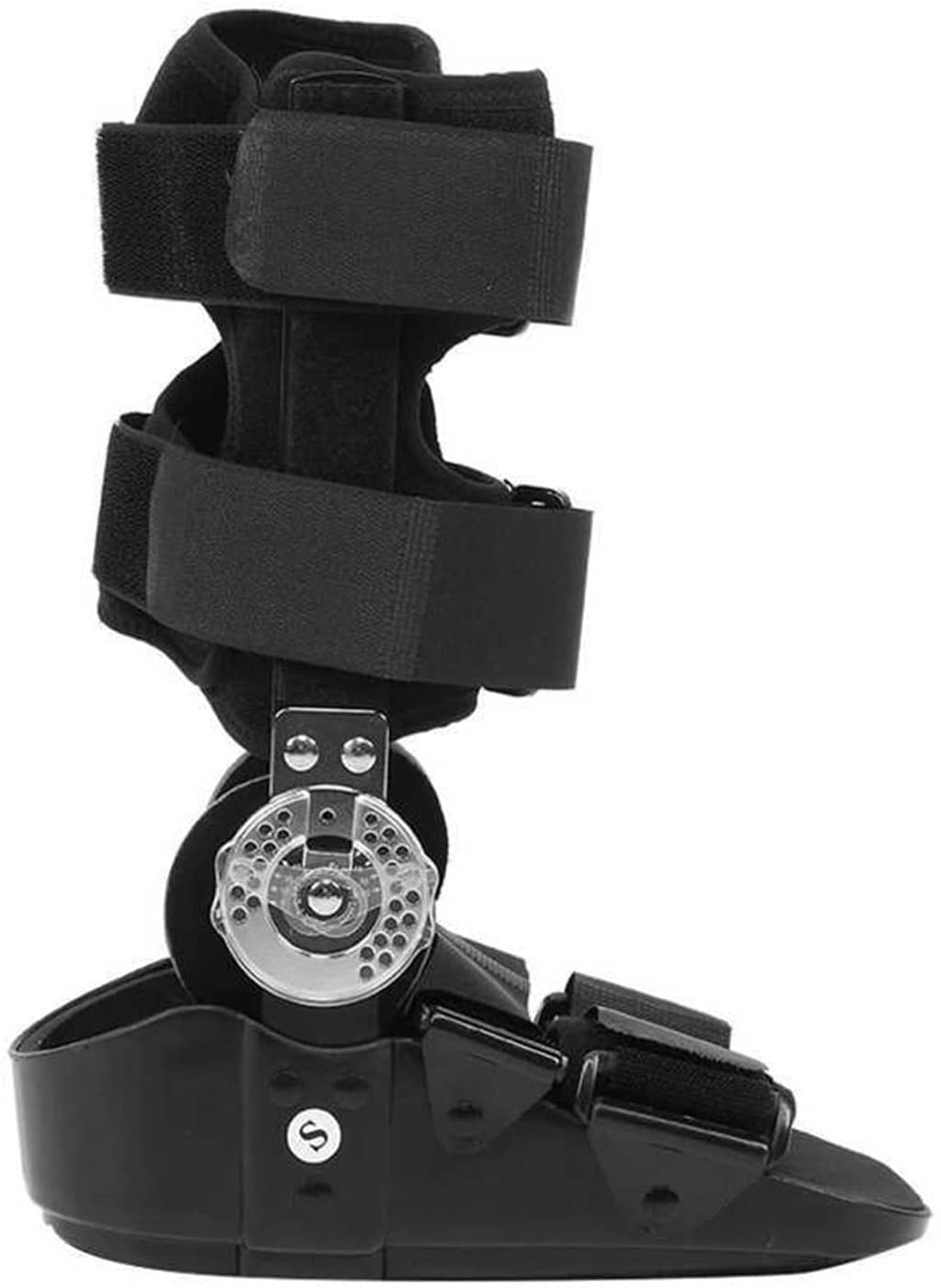 Fracture Boot Brace Support and Protective Walking Shoe for Leg Ankle Foot Ractures Post Ligament and Tendon (Small