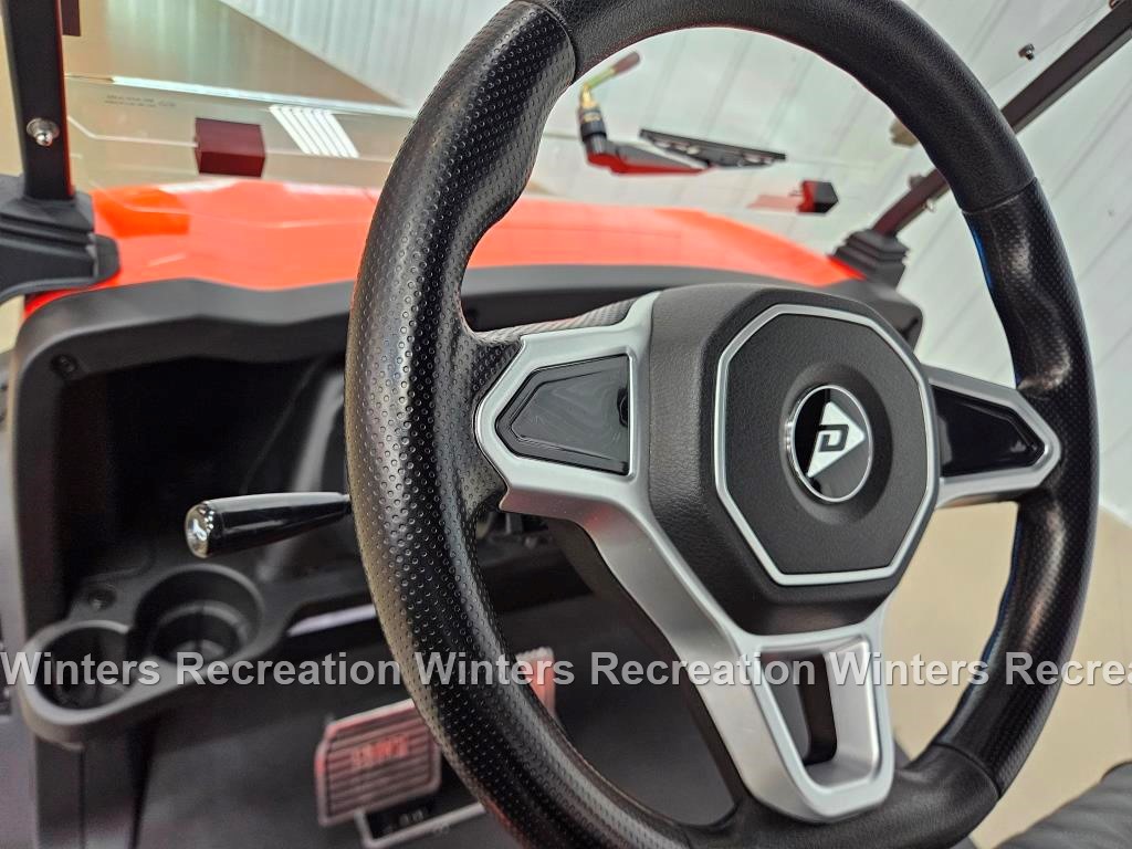 CUSTOM 2025 Denago Nomad XL Lithium Ion Golf Cart, Lava