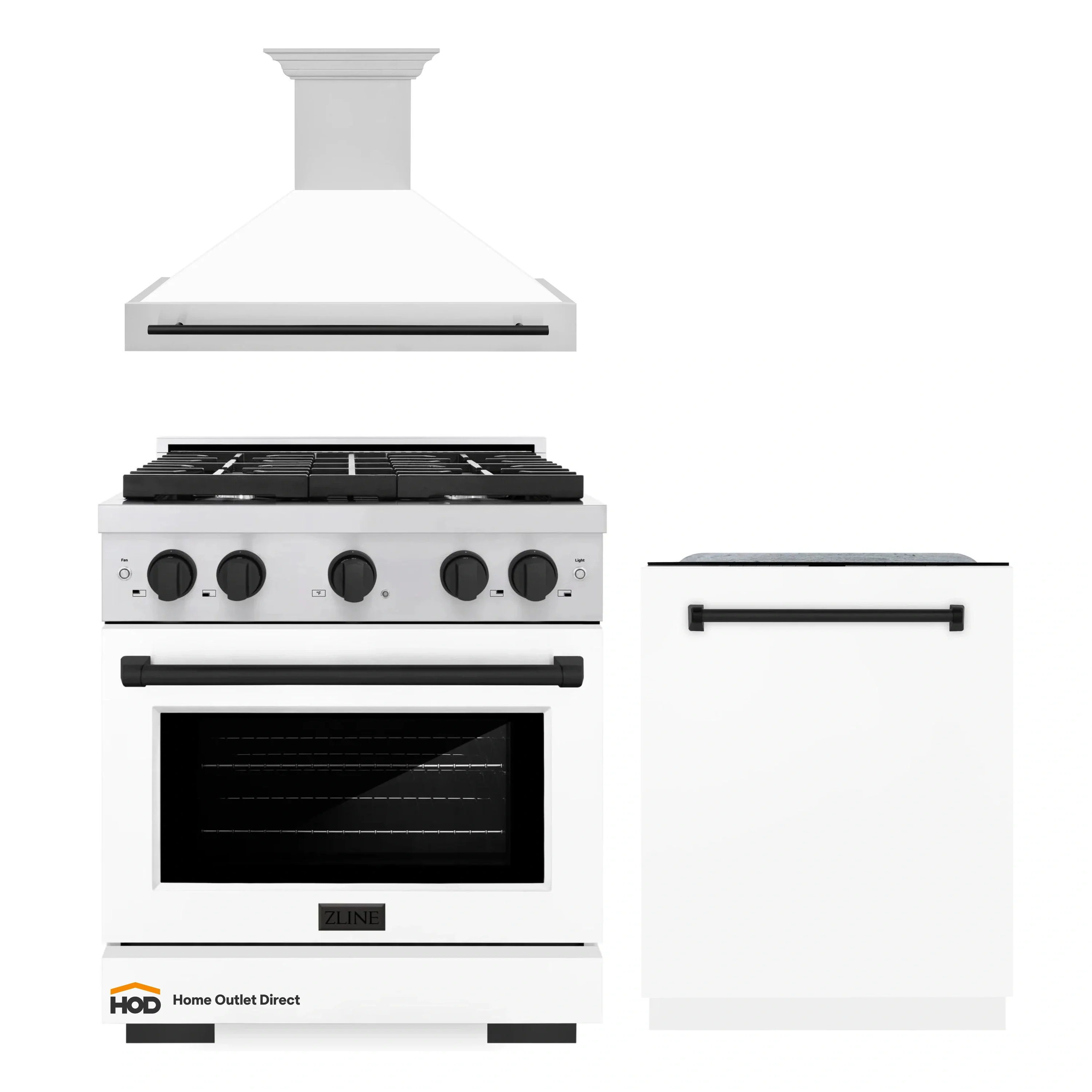 ZLINE Autograph Edition 3-Piece Appliance Package - 30