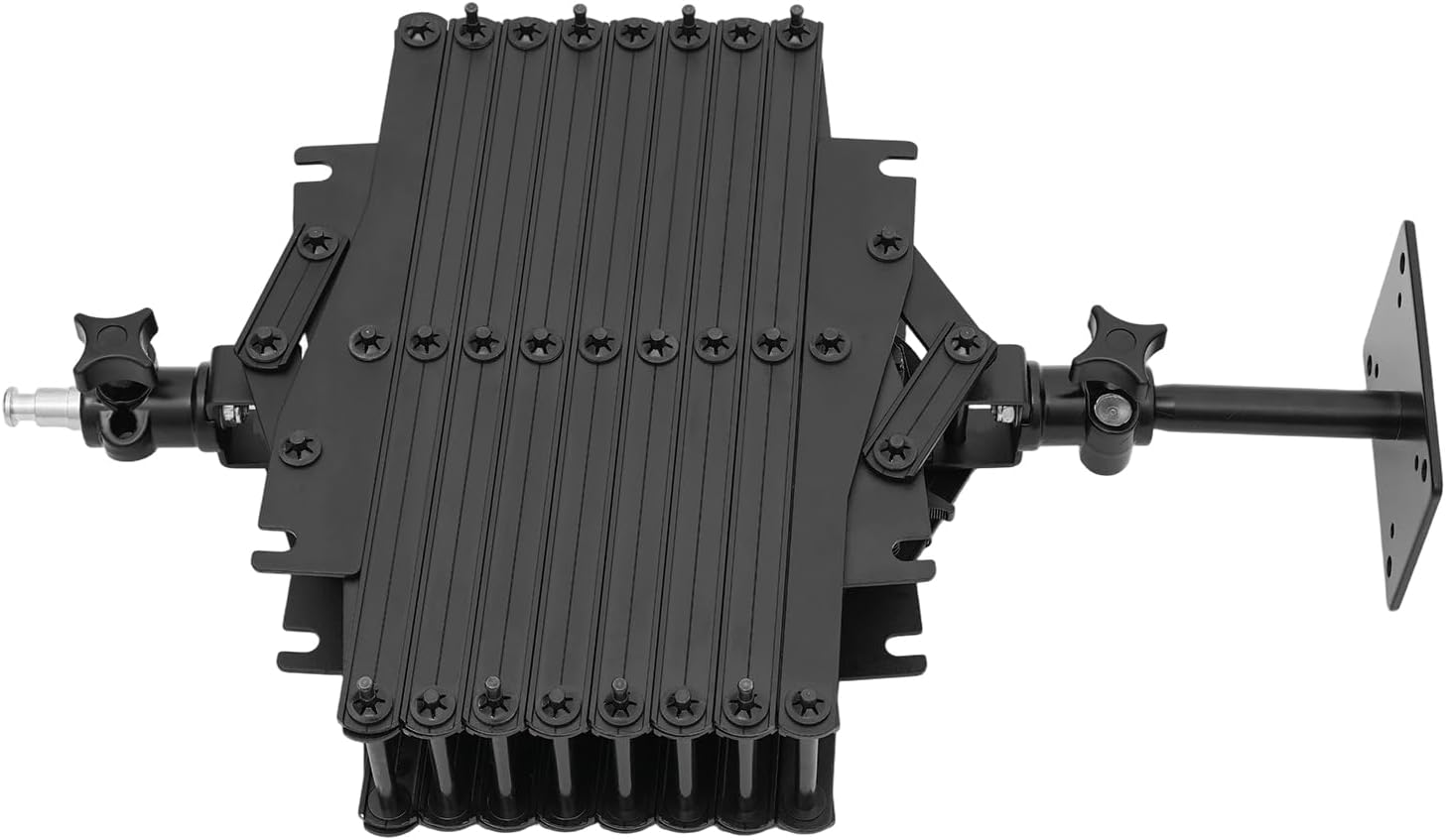 2 Packs 2M Drop Pantograph Ceiling Rail System, Stretch Ceiling Light Mount Support 21.7-78.7in Retractable Photograph Lighting Kit w/Pulley Safety Rope, Pantograph Studio Arm for Studio(22 LBS Load)