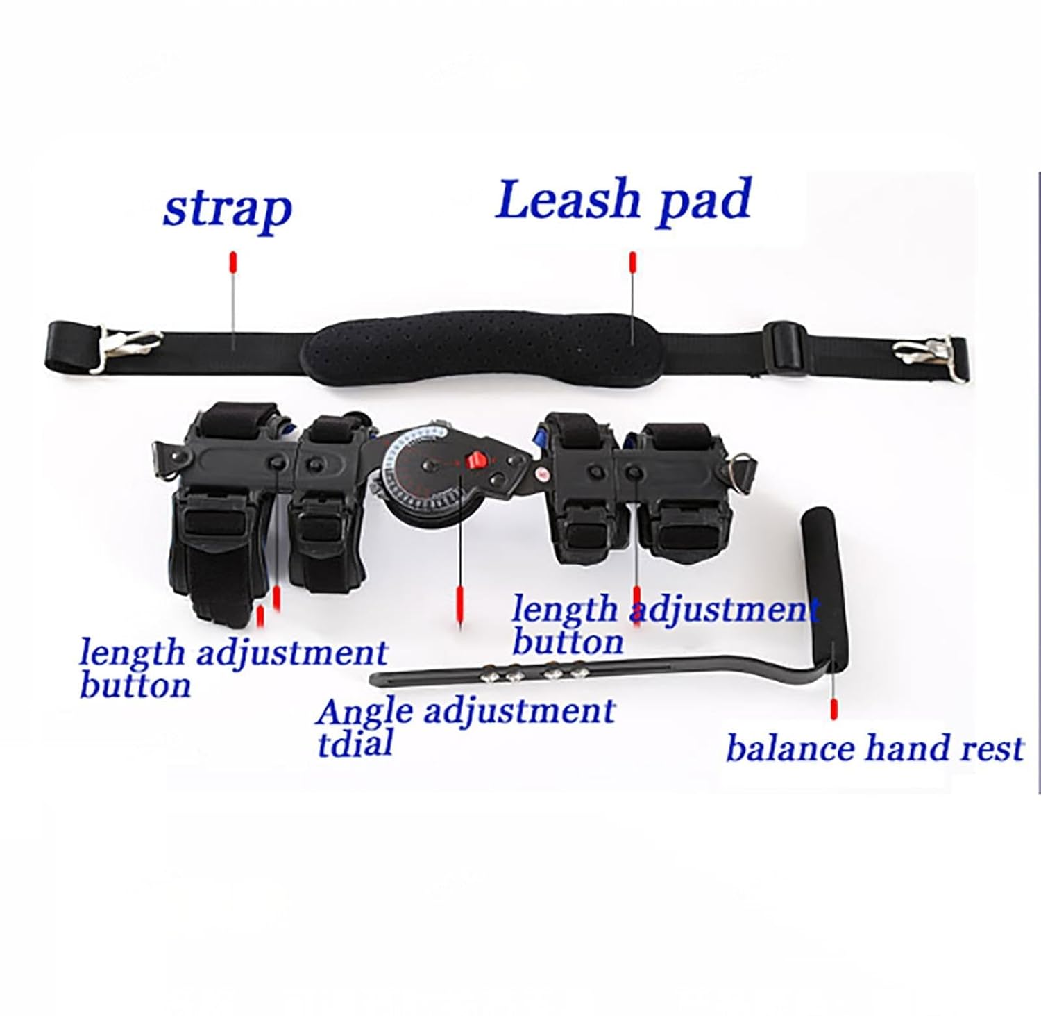 Adjustable Telescoping Hinged Elbow Brace,ROM Post Op Elbow Brace Stabilizer Splint for Injury Recovery Arm Support,After Surgery Orthosis Protector,Left (Left