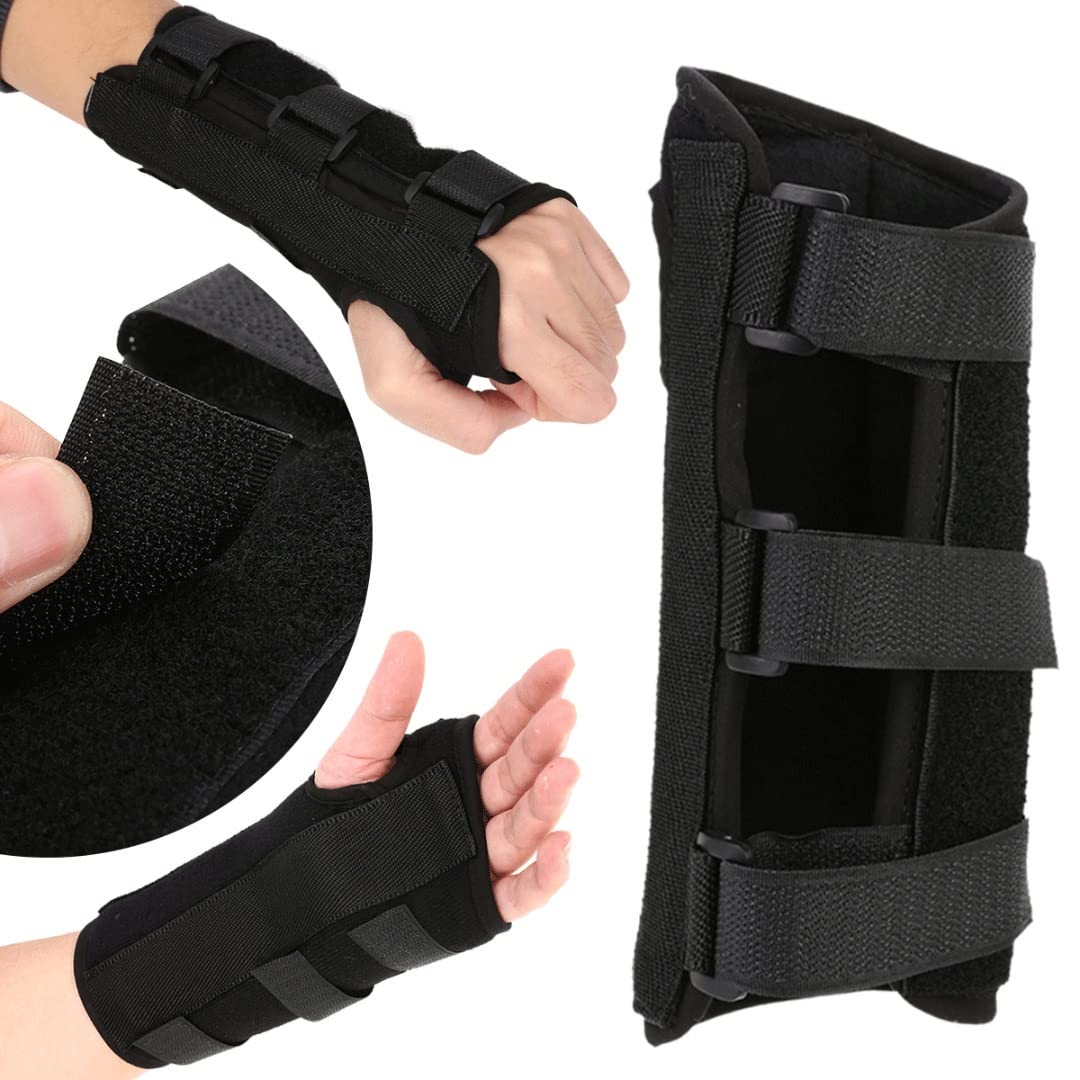 1Pc Professional Wrist Support Splint Arthritis Band Belt Carpal Tunnel Wrist Brace Sprain Prevention Wrist Protector(Right,M)