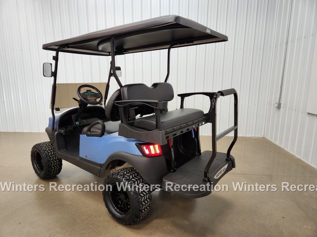 2021 Club Car Tempo Lithium Ion DELUXE STREET READY Golf Cart, Ice Blue