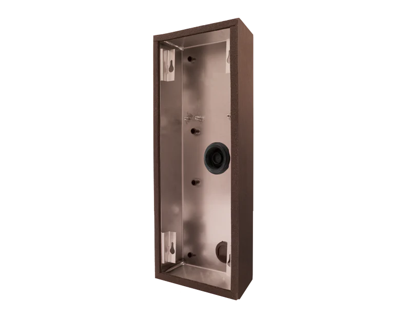 DoorBird D2102V/D2103V/D2101FV Fingerprint 50/D2101FV EKEY Surface-Mounting Housing (Backbox) in Bronze
