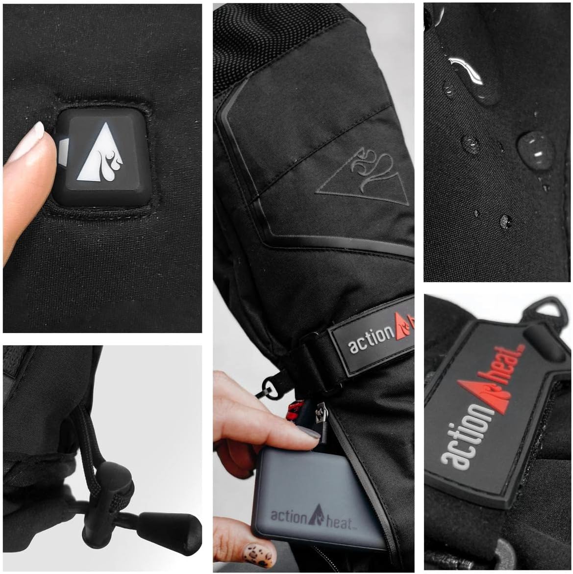 ActionHeat 5V Battery Heated Mittens