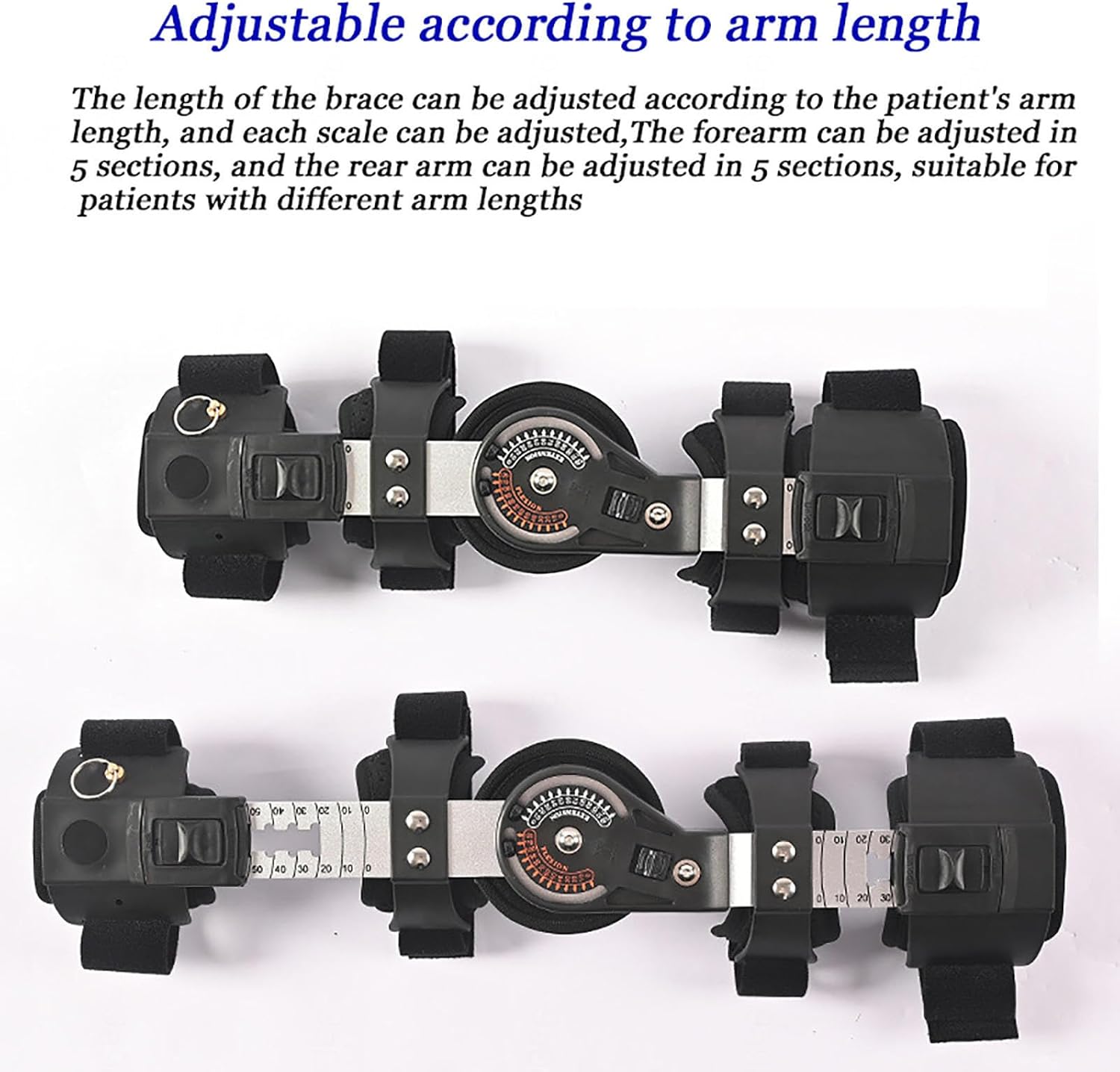 Elbow Splint Hinged Elbow Brace,Adjustable Shoulder Sling Stabilizer for Cubital Tunnel Syndrome and Ulnar Nerve Entrapment,Tendonitis,Tennis,Recovery Support After Surgery,Left