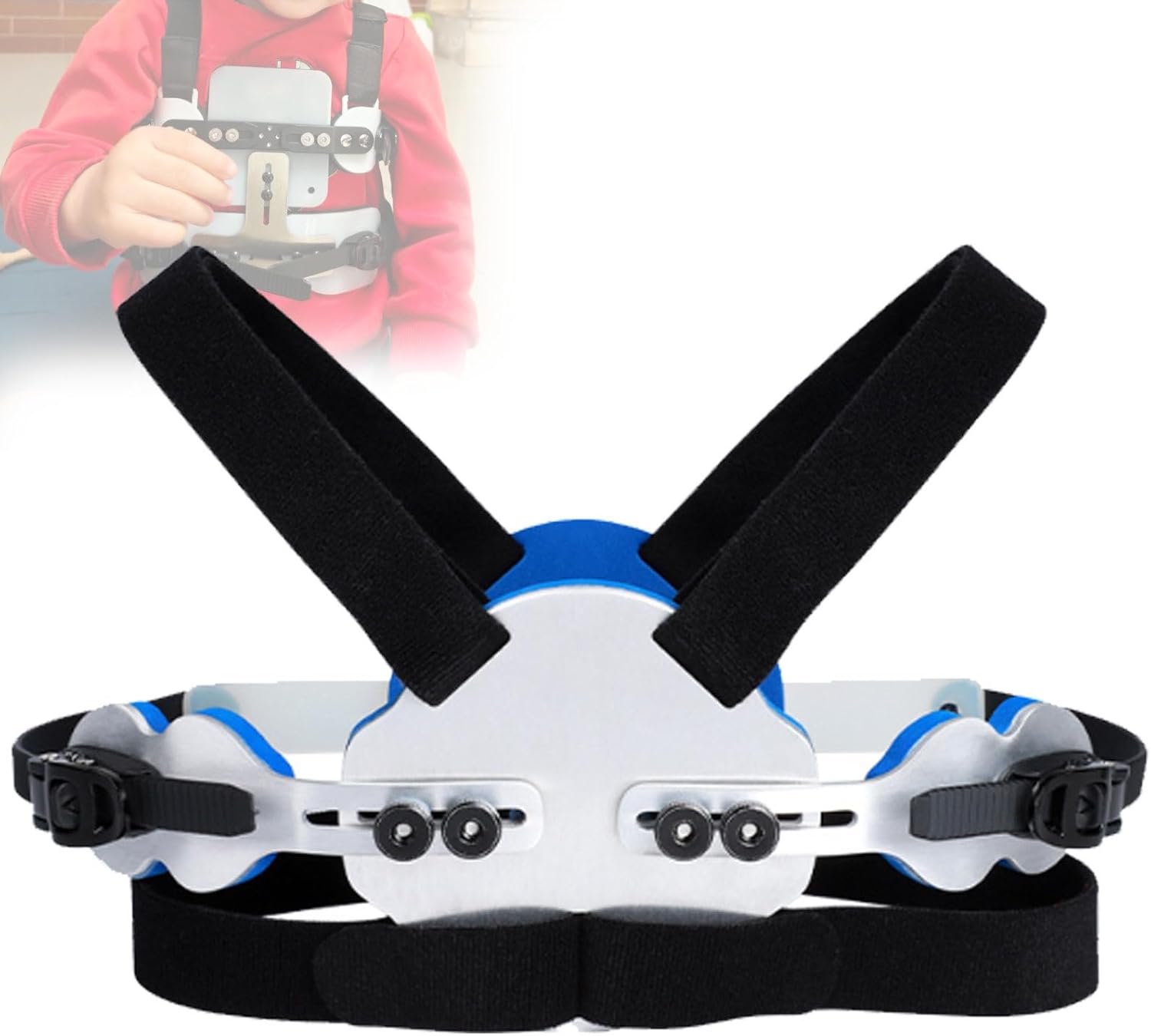 Pectus Carinatum Orthosis Brace, Medical Ribs Valgus Orthosis Braces, Sternum Protrusion Fixation Splint, Adjustable Size Long-Lasting Wear