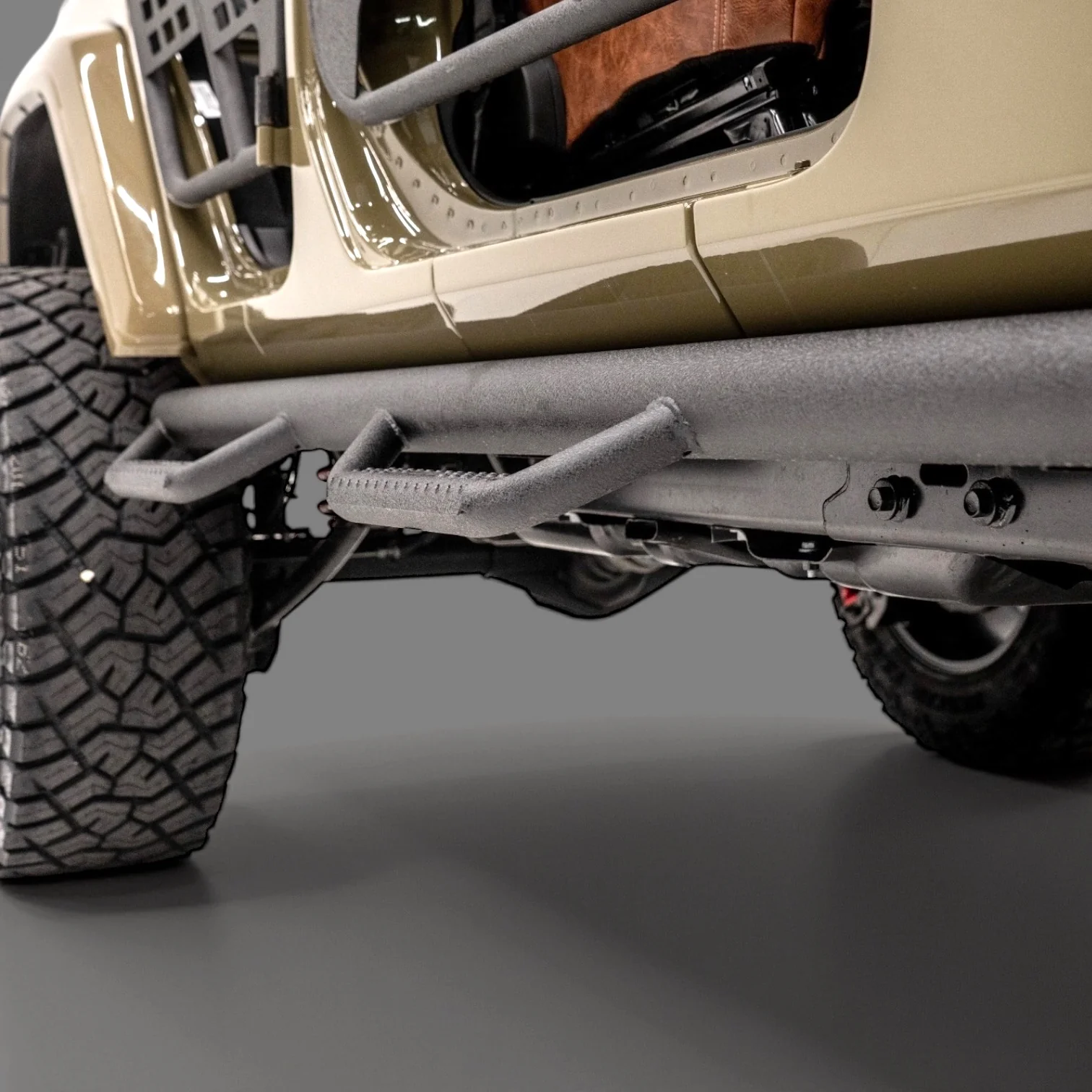 Jeep Wrangler 2018-2026 Stationary Steel Side Steps