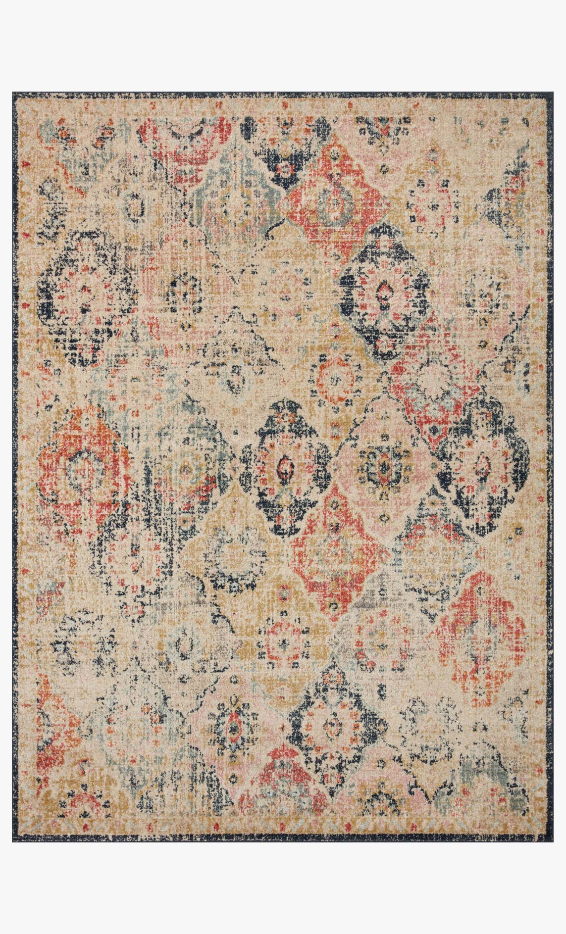 Loloi II Jocelyn Collection - Transitional Power Loomed Rug in Khaki (JOC-07)