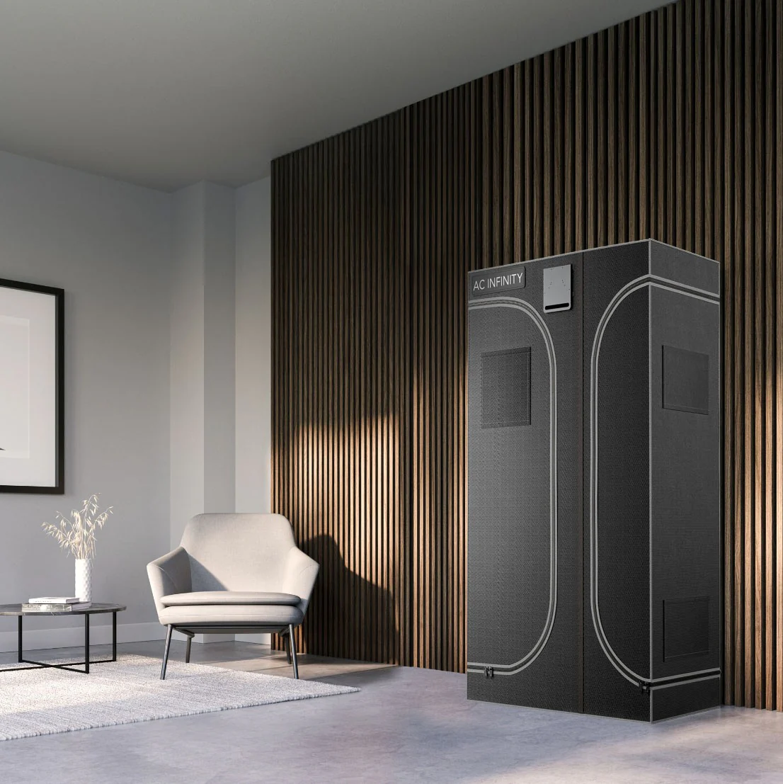 AC Infinity CLOUDLAB 632D 60-Inch Tall 2000D Mylar Canvas Advance Grow Tent