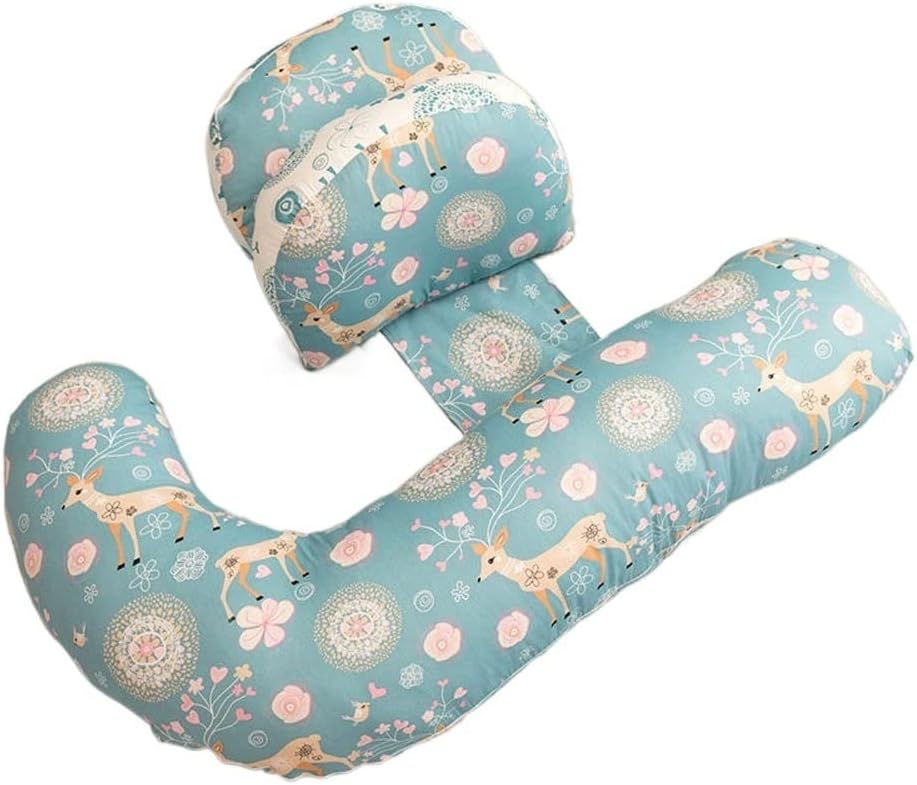 Pregnancy Pillows for Sleep, Maternity Pillow for Pregnant Women with Detachable and Adjustable Pillow Cover - Support for Belly, Back, Hips, Legs (Color : C)