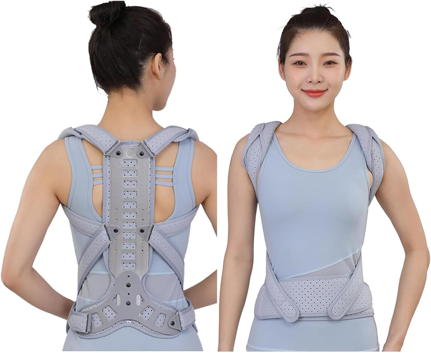 Back Straightener Posture Corrector, Scoliosis Back Brace for Posture, Support for Posture Improve, Spine Hunchback Corrector Belt,S