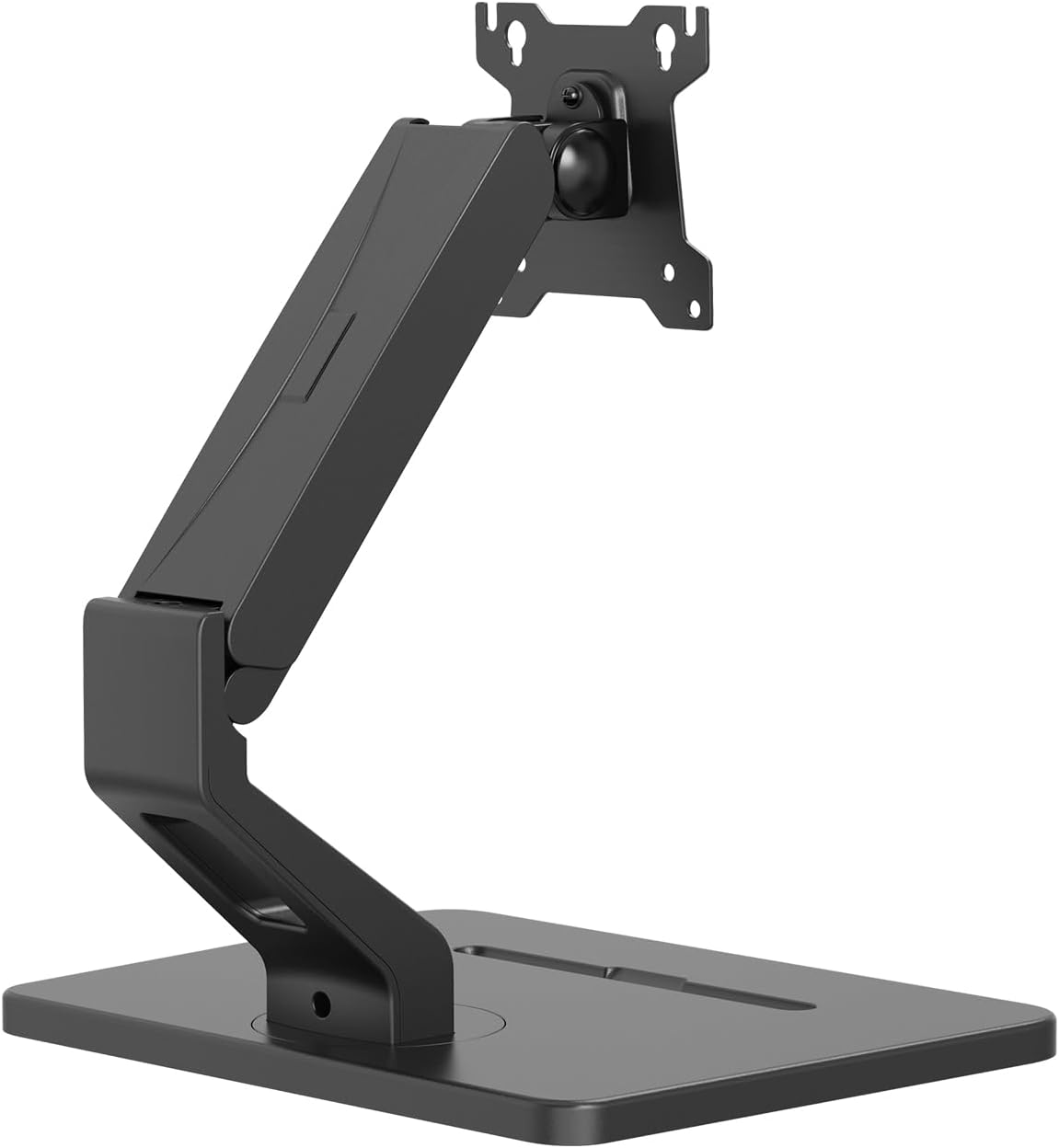 HUION Stand, Single Monitor Arm for 17-32 inch Screens, Holds up to 22 lbs, Adjustable Monitor Mount with Gas Spring Full Motion, VESA 75x75 & 100x100mm