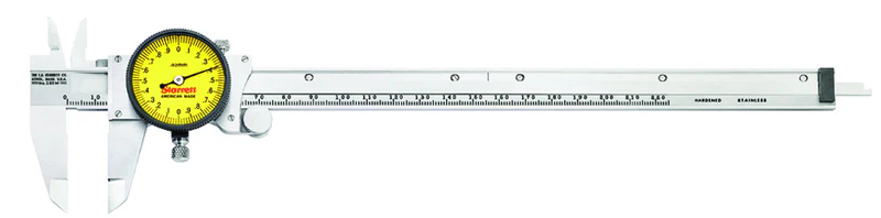 #120M-225 - 0 - 225mm Measuring Range (0.02mm Grad.) - Dial Caliper