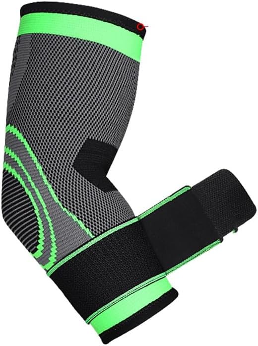 Breathable Bandage Knitted Elbow Protector for Adult Fitness Basketball