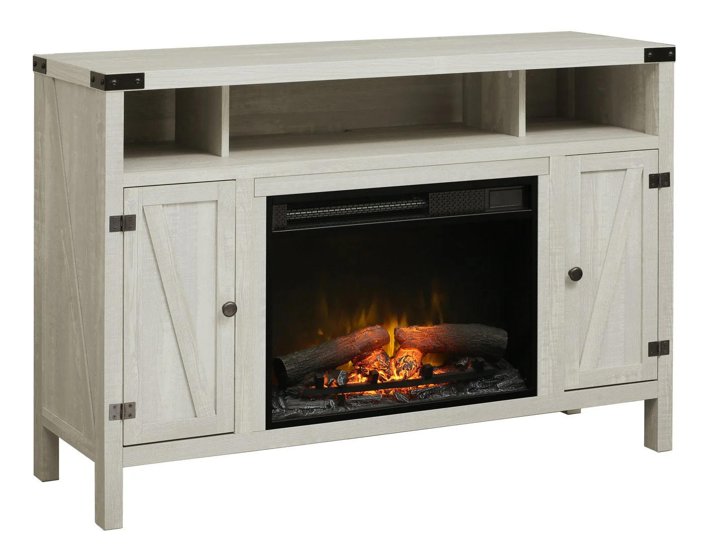Dimplex Sadie Media Console Electric Fireplace With Logs (C3P23LR-2051SP)