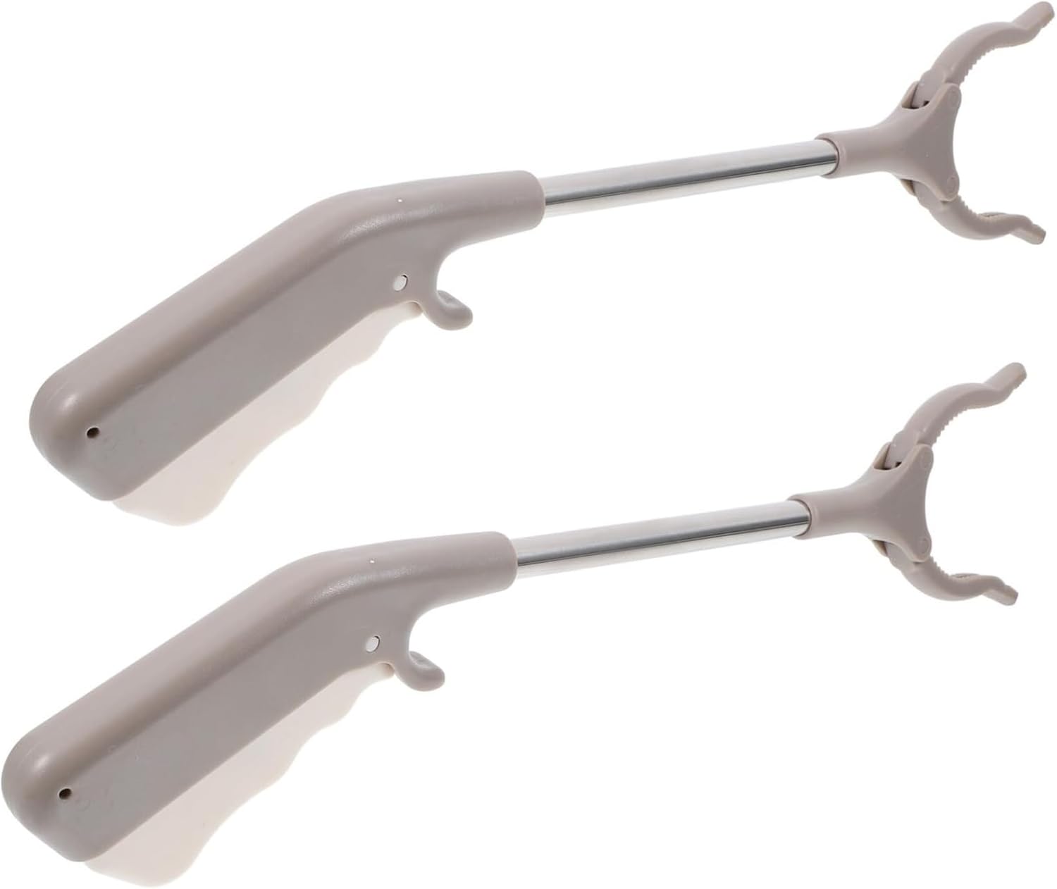 QUQUQ Trash Garbage Picker Grabber Reacher 2pcs Claw Pickup Outdoor Home Garden Cleanup Mobility Aid Pick Up Tool(120cm)