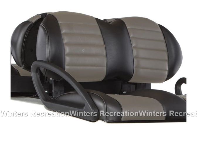 Club Car Onward, Premium Rear Seat Back, Black & Gray