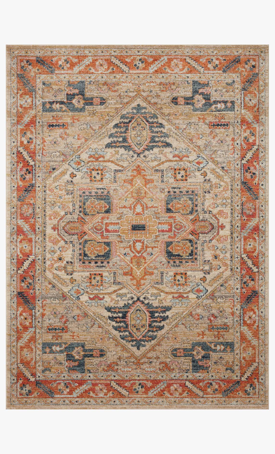 Loloi II Jocelyn Collection - Transitional Power Loomed Rug in Sand (JOC-01)