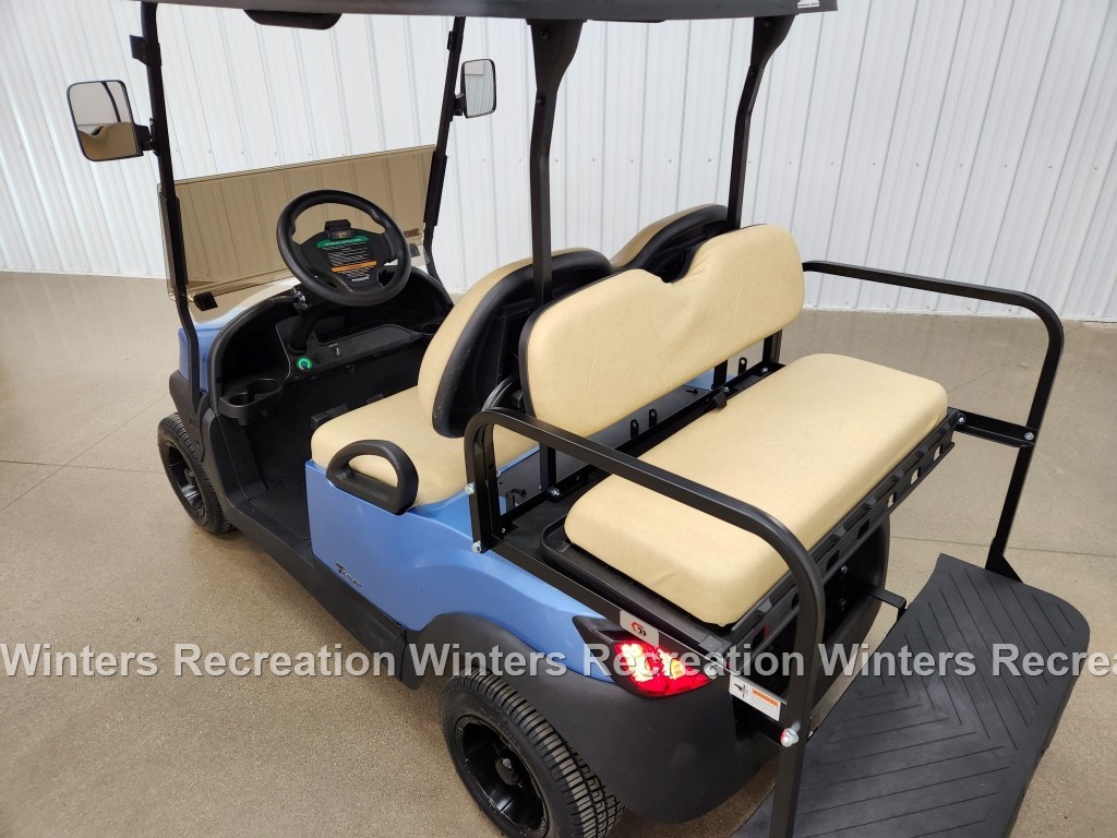 2021 Club Car Tempo Lithium Ion STREET READY Golf Cart, Ice blue