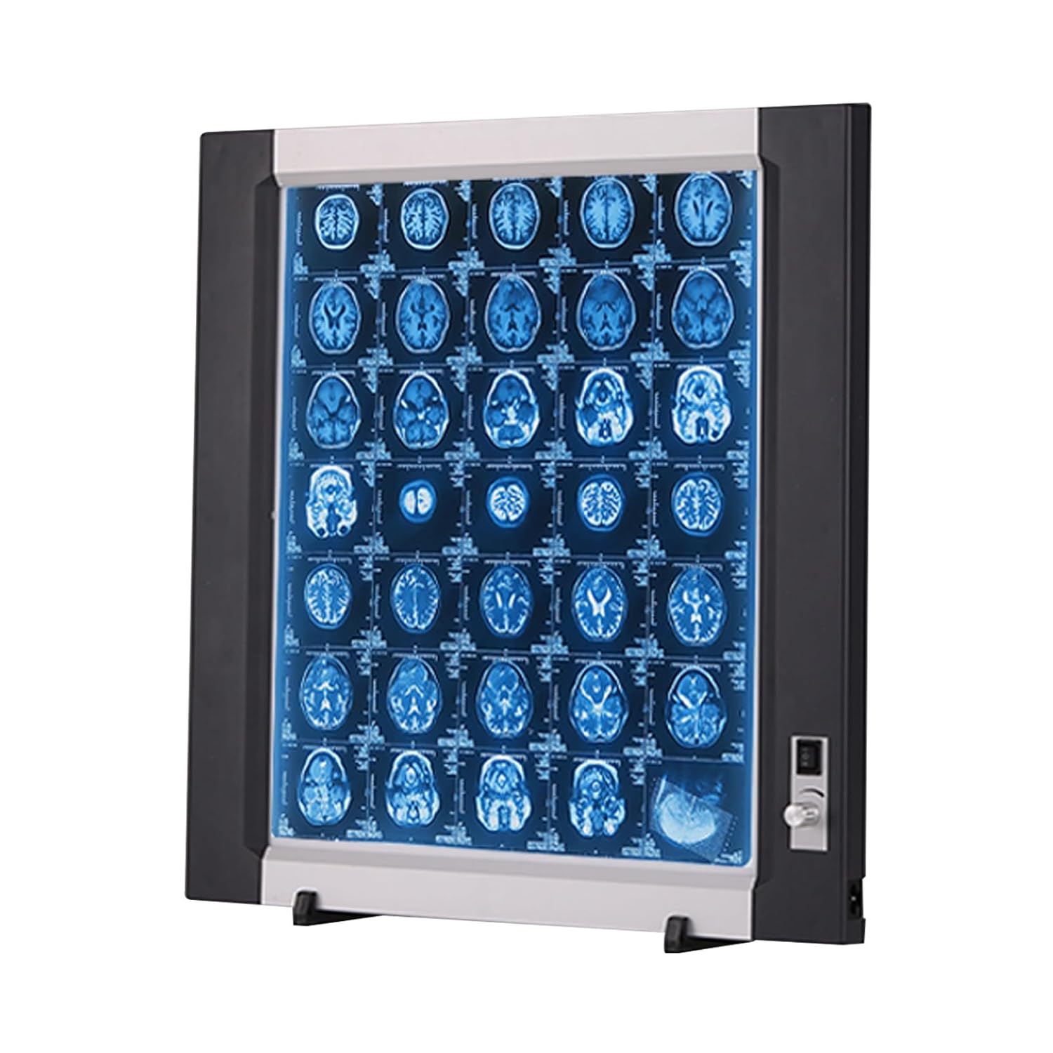 LED X-Ray View Box, X-ray Film Light, Automatic Film Activation, Dimmable Knob, No Shadows, Acrylic Panel & Aluminum Frame, for Home and Lab Use(48.5x50.3x2.3cm)