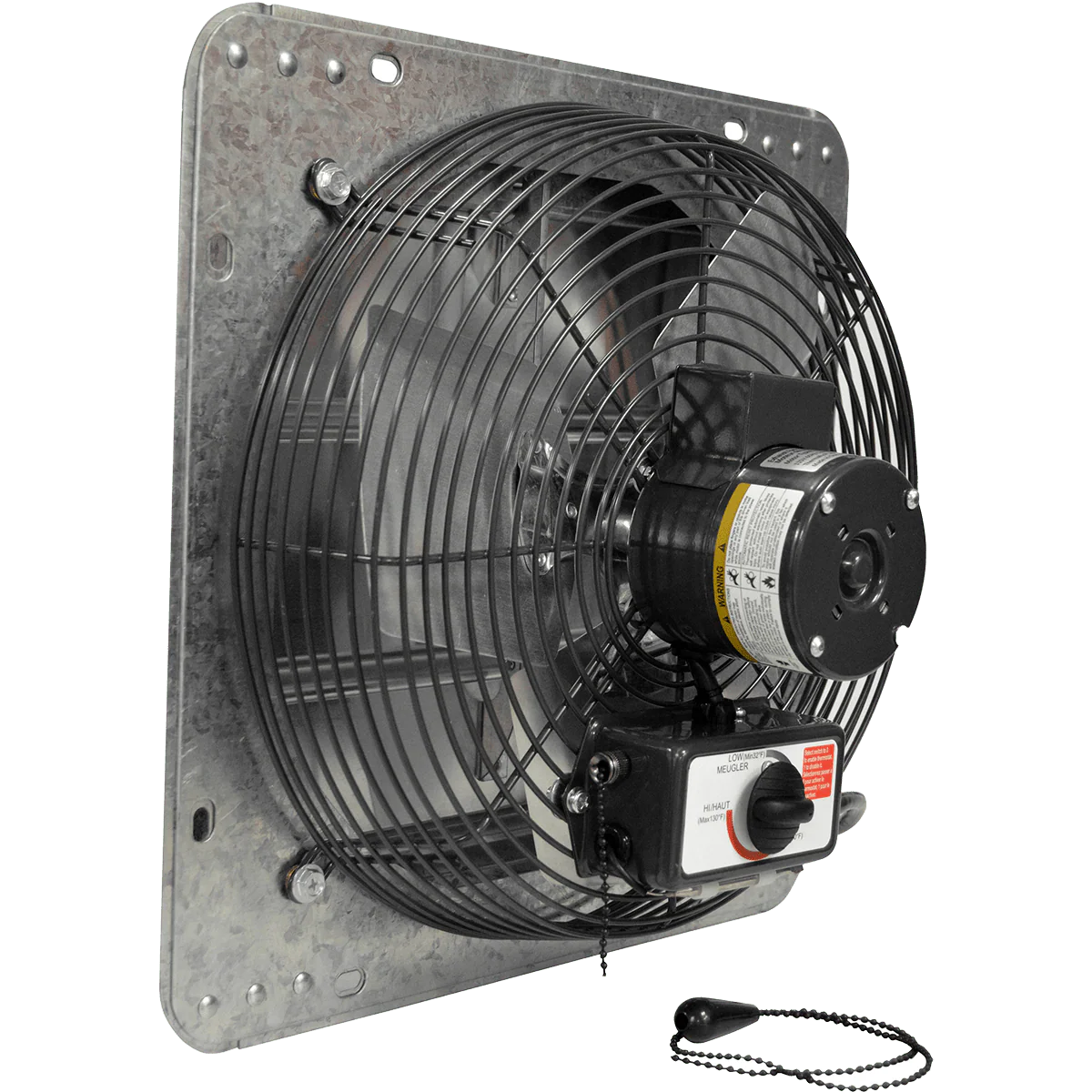 Canarm GSF Series 12-In. Galvanized Shutter Exhaust Fan
