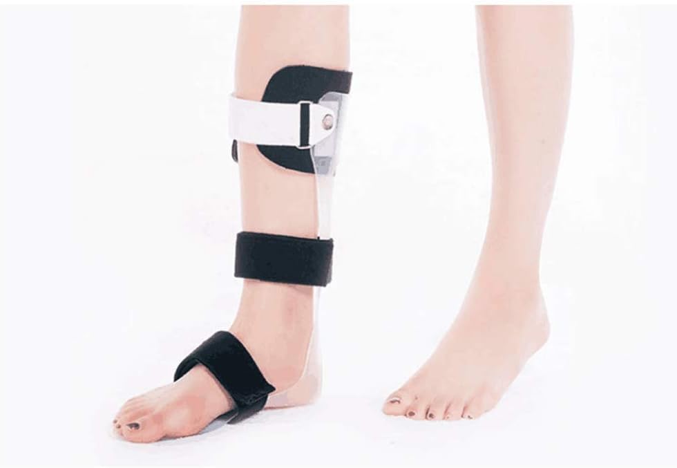 HUANGJUN Drop Orthosis/Drop Foot Support Splint Ankle Foot Orthosis Support Ankle Foot Traction Orthosis Correction Brace for Foot Drop Plantar Fasciitis & Achilles Tendonitis