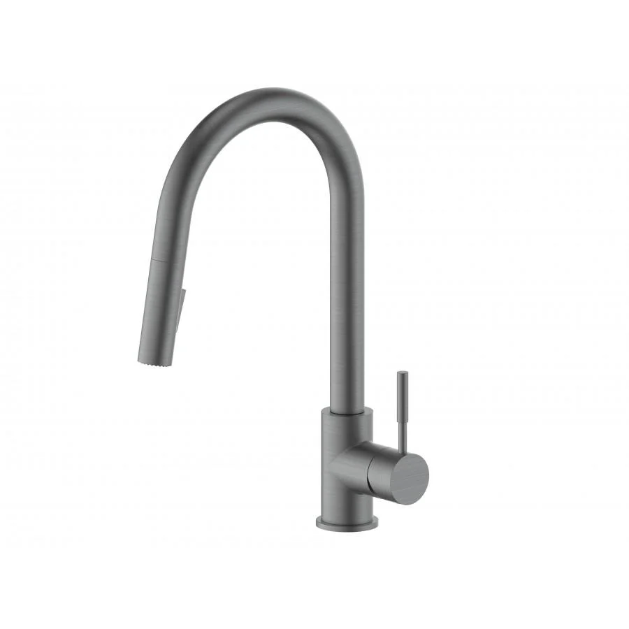 ZLINE Gemini Kitchen Faucet in Gun Metal (GEM-KF-GM)