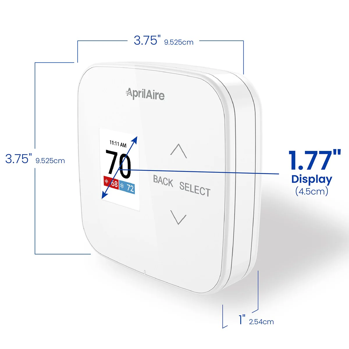 Aprilaire S84N1H1C Programmable Thermostat