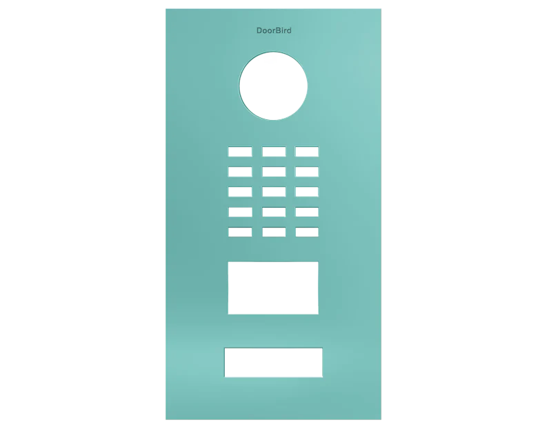 DoorBird Front Panel for D2101V in Light Green, RAL 6027