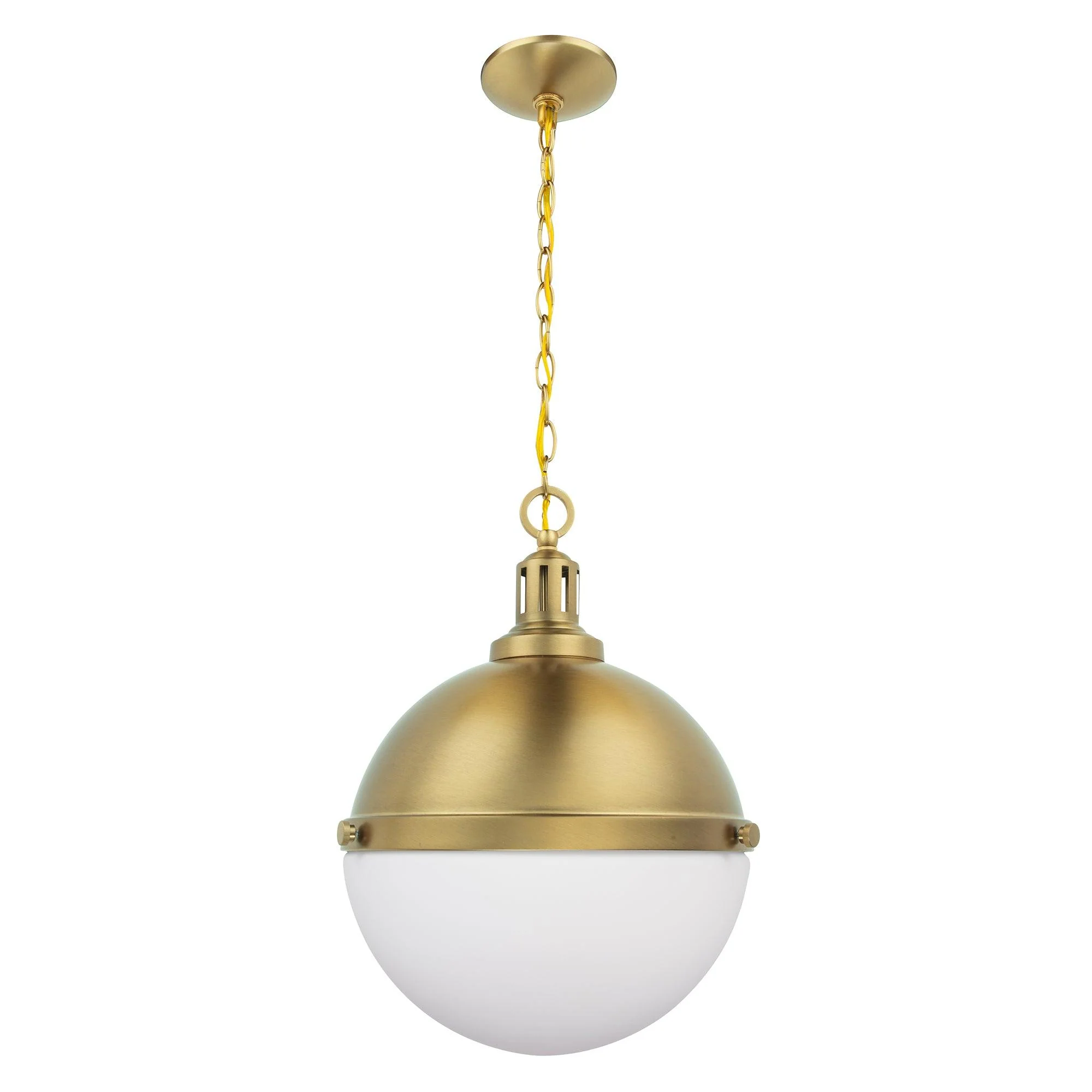 Parrot Uncle Aaron 12-Inch 2-Light Gold Dimmable Island Pendant Light (AA401G)