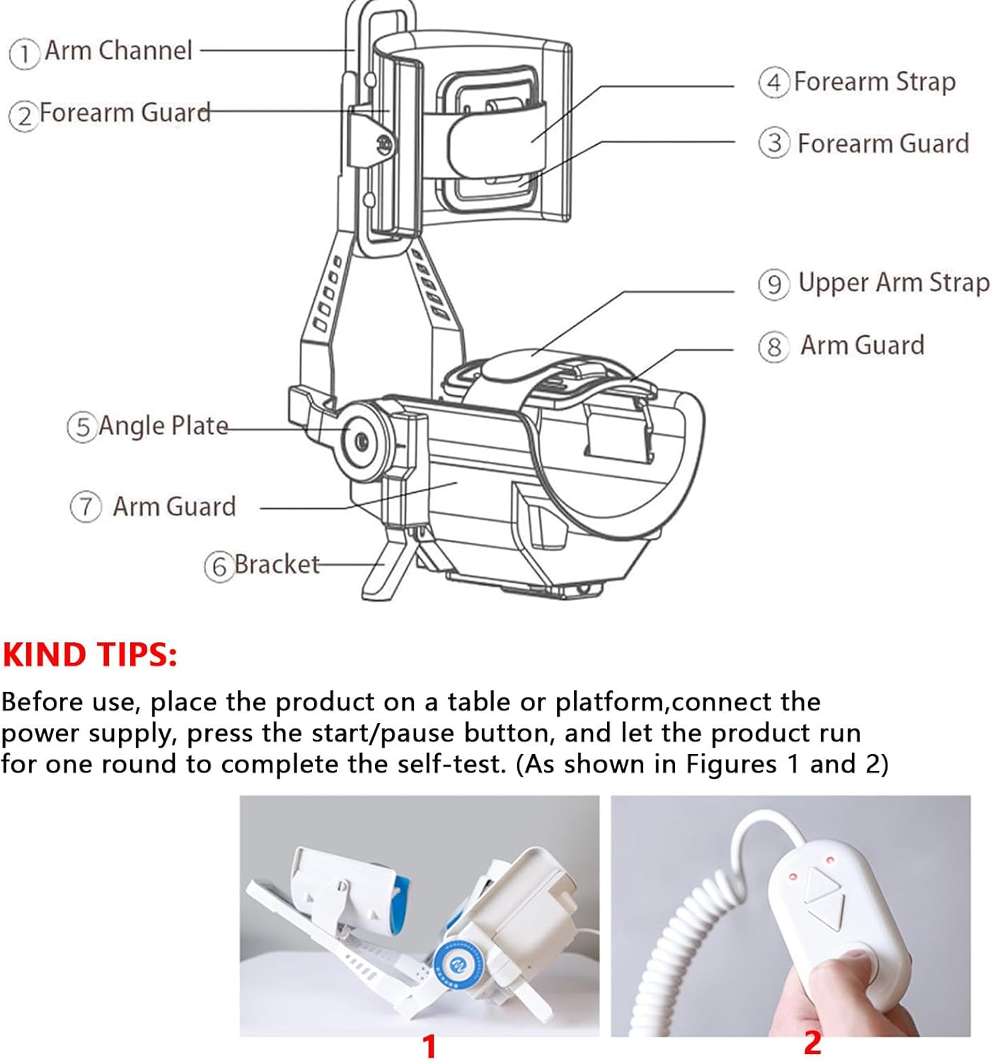 Electric Elbow Joint Rehabilitation Device,-5~150° Adjustable Post Op Elbow Brace Stabilizer Splint,Hinged Elbow Brace Arm Exerciser,for Arm Fracture