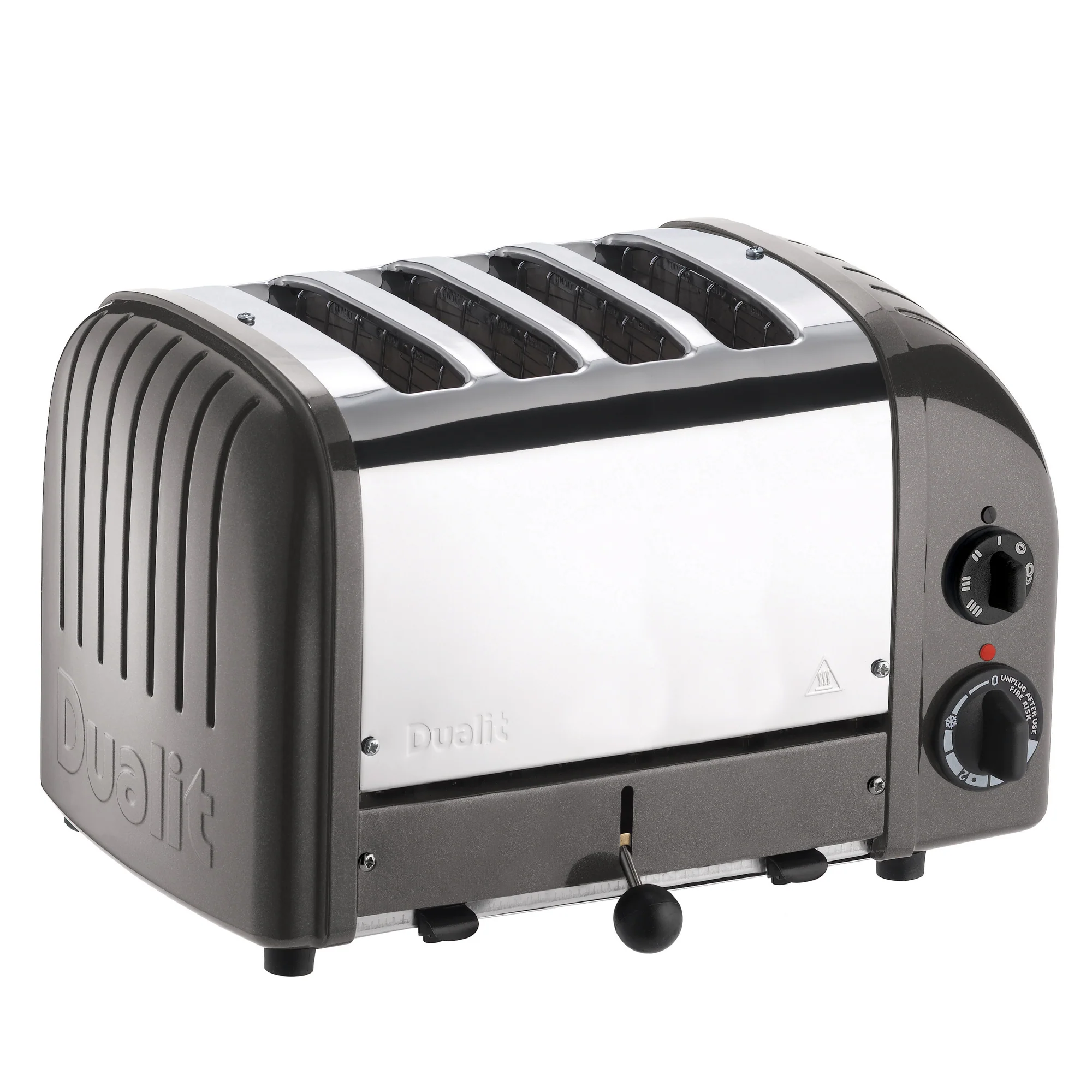 Dualit 4 Slice NewGen Toaster in Metallic Charcoal (47154)
