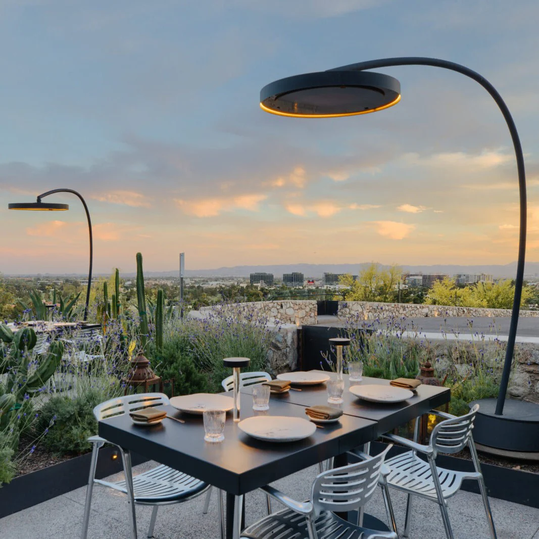 Bromic Eclipse Smart-Heat Portable Heater + Dimmable LED Lighting Rail