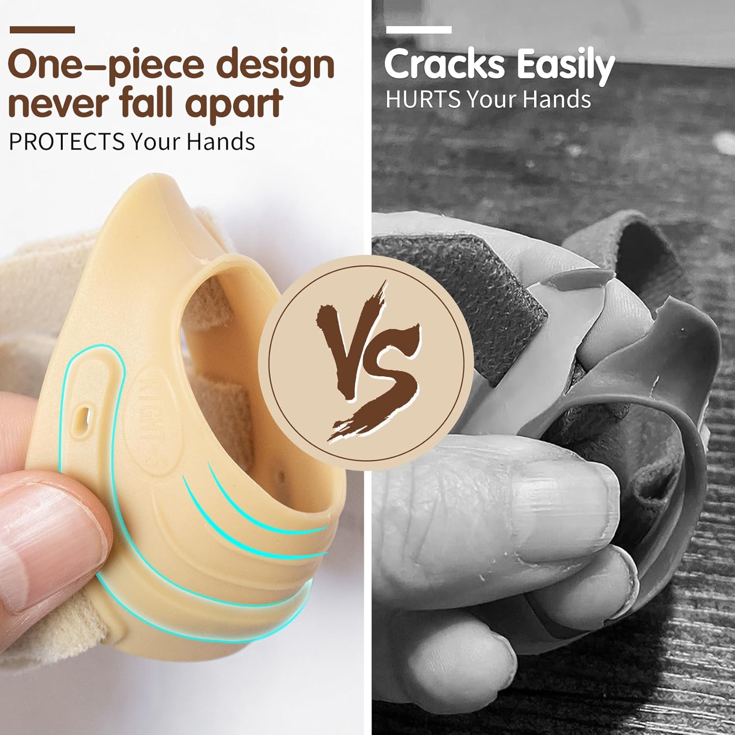 AKSO MEDICOS CMC Thumb Brace, Left Hand Bundle with Right Hand, M Size, Grey