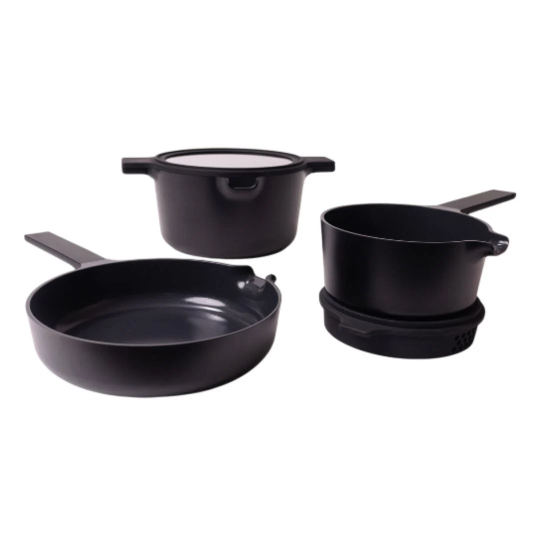 5 in 1 set - Size 8.7' - Black